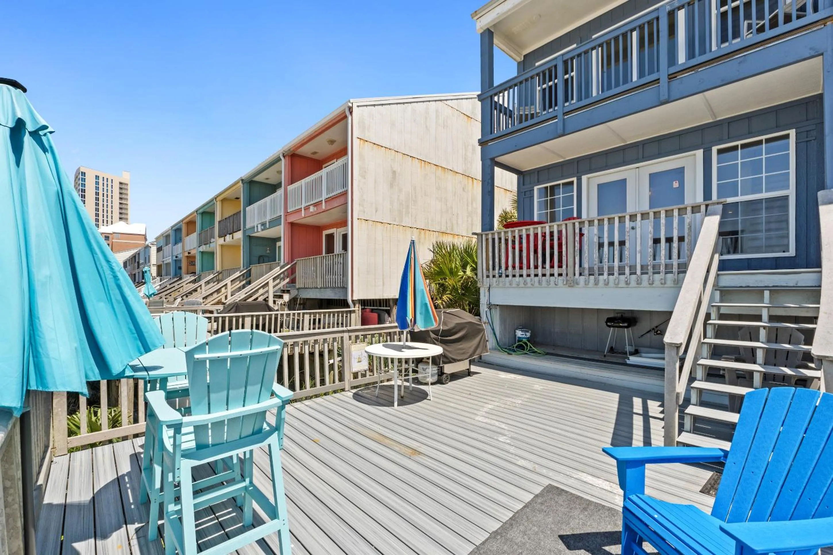 Property building in Premier Townhomes by Panhandle Getaways