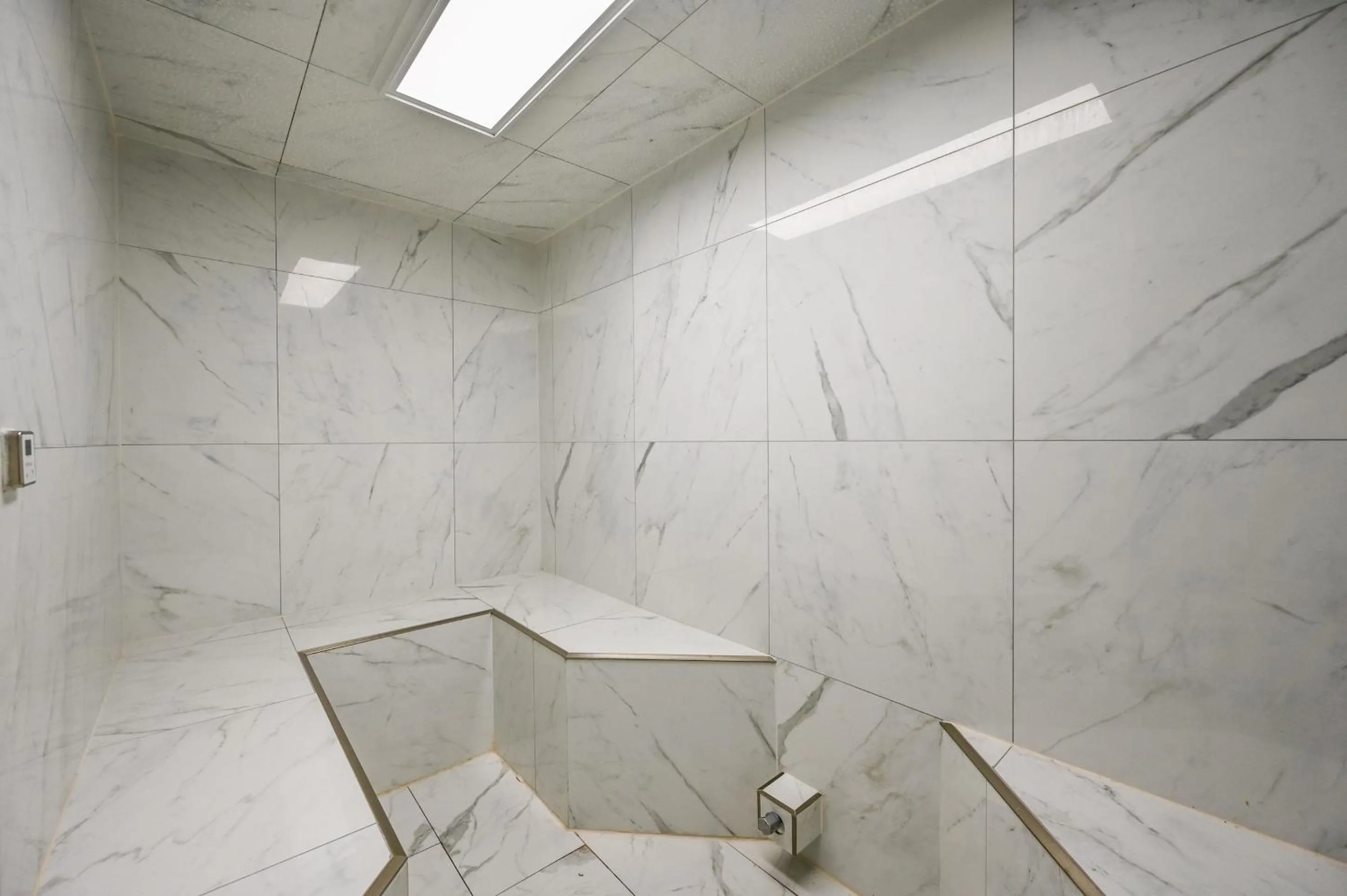 Steam room in Pelican Beach Resort by Panhandle Getaways