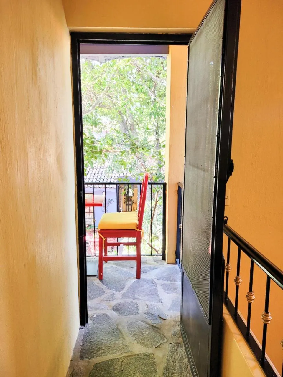 Patio in Estrellita's Bed & Breakfast