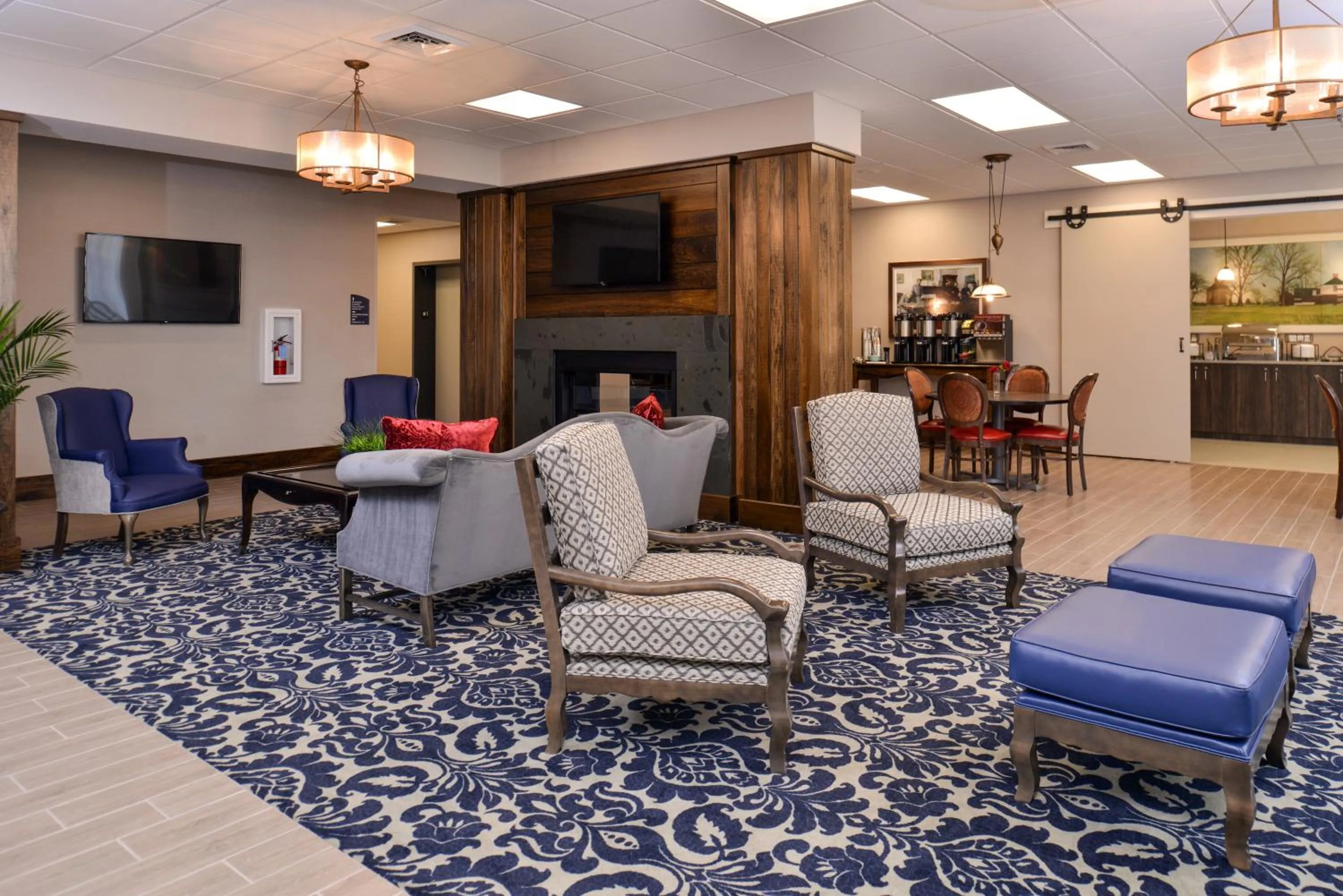 Lobby or reception in Appomattox Inn and Suites