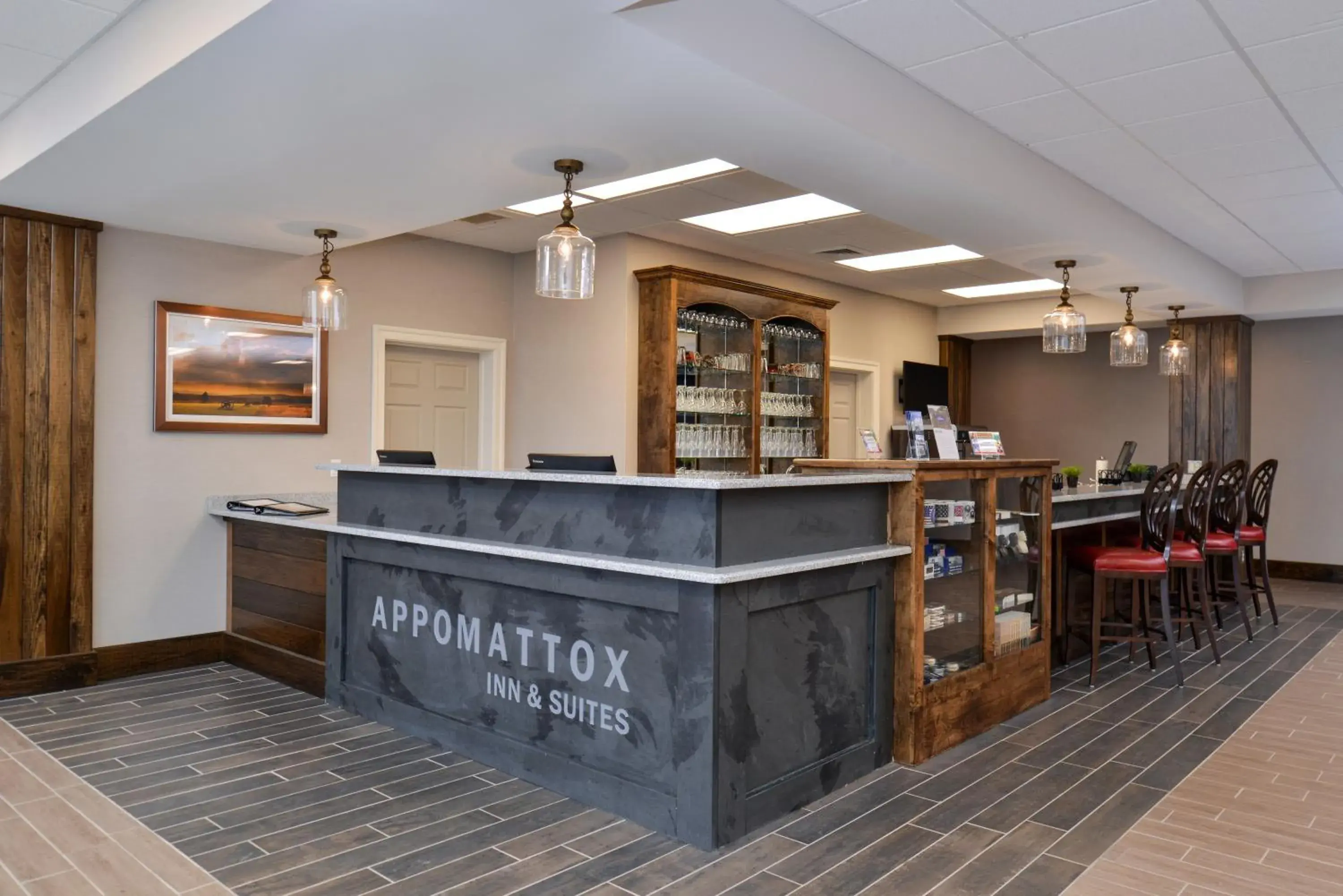 Lobby or reception in Appomattox Inn and Suites Lobby or reception in Appomattox Inn and Suites