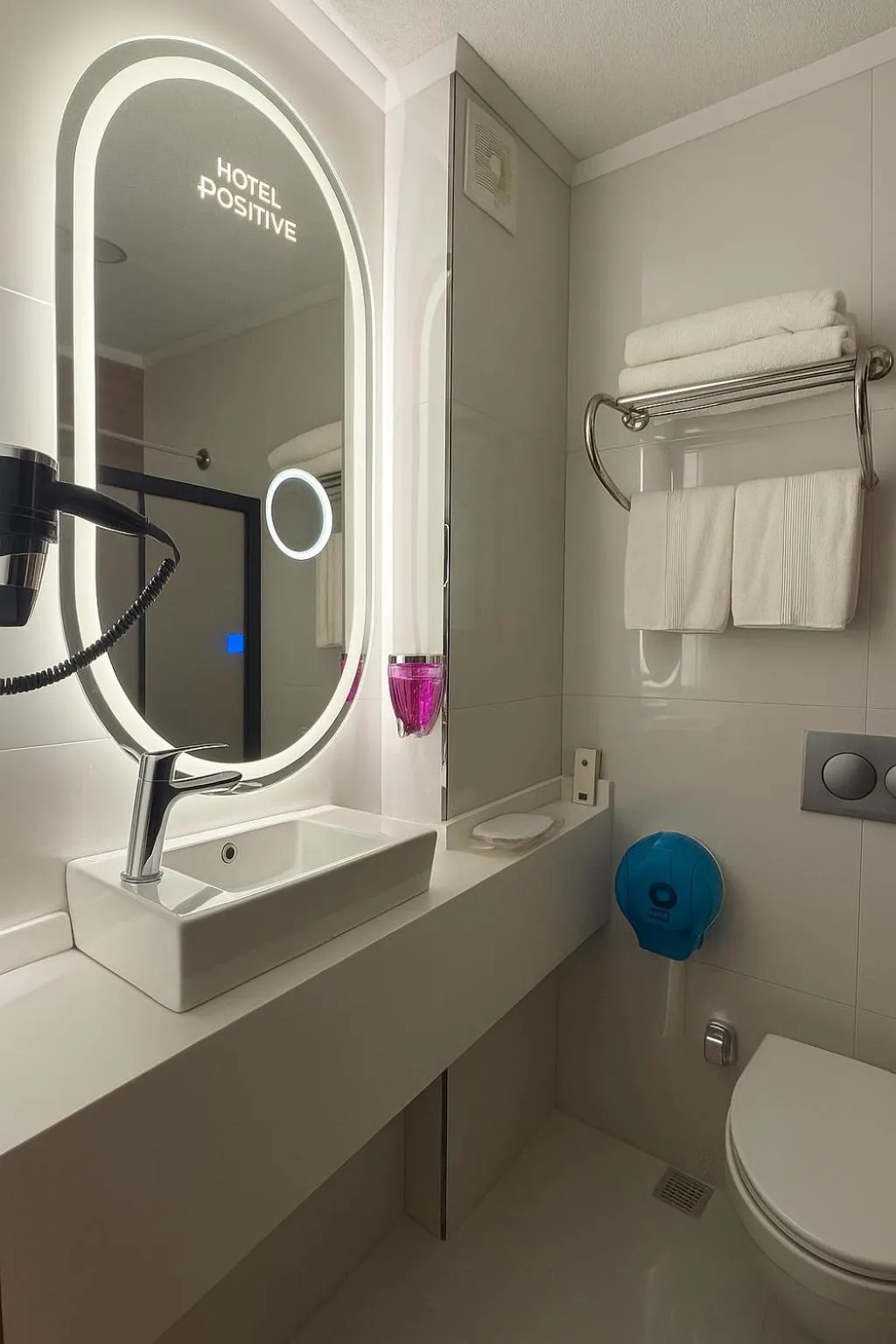 Bathroom in Positive Hotel