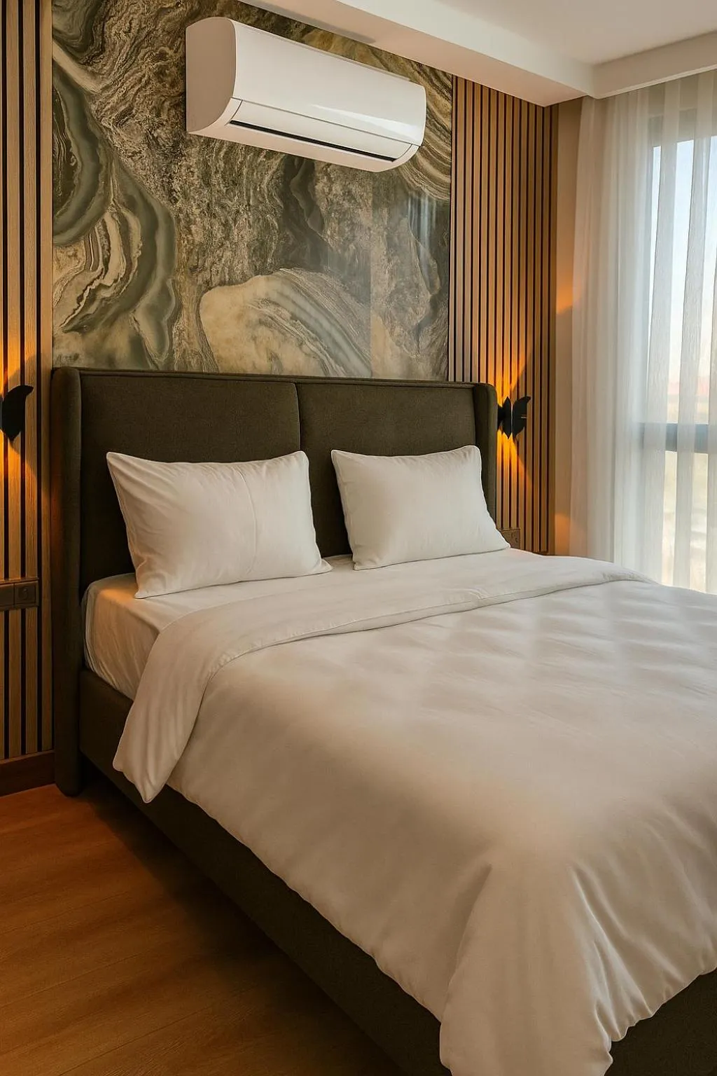 Photo of the whole room, Bed in Positive Hotel