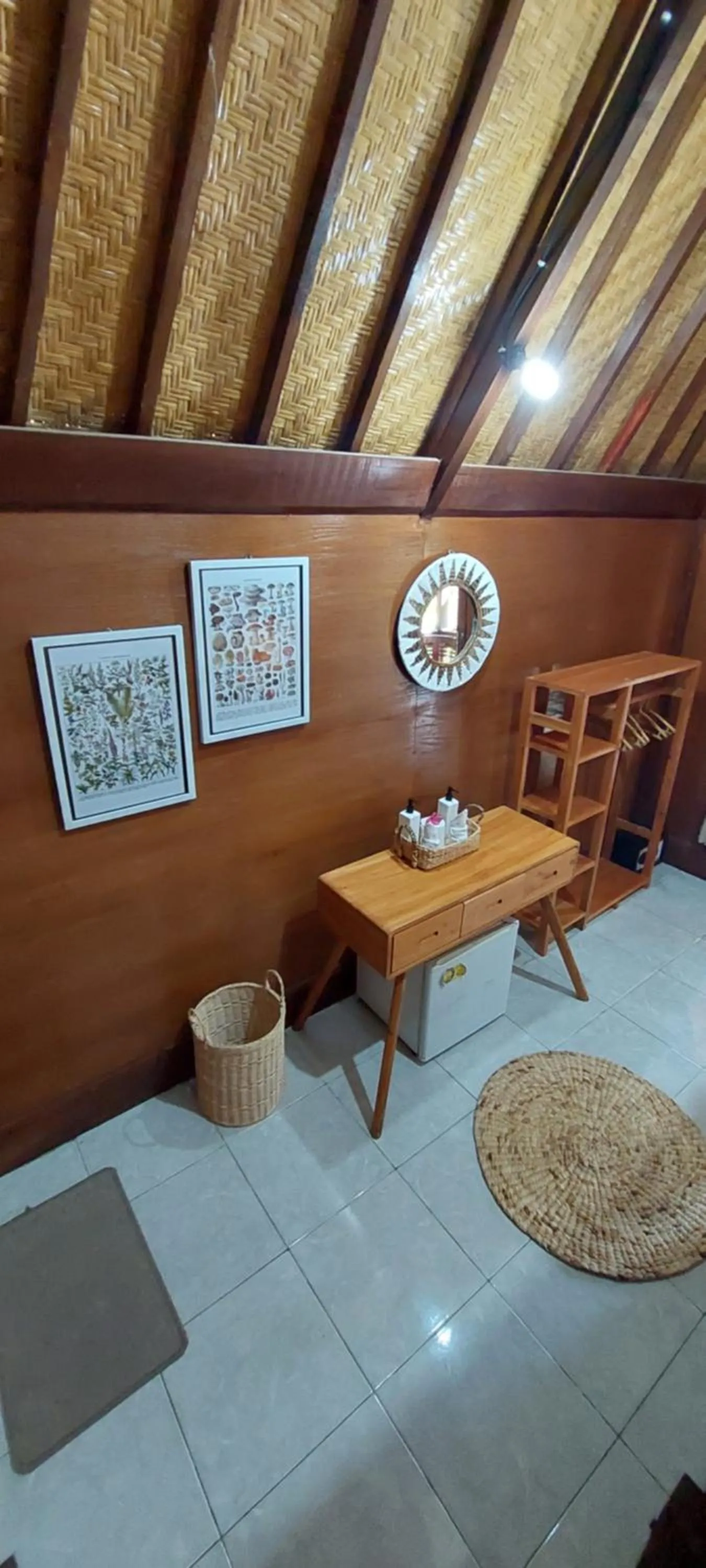 Seating area in Color Cottage