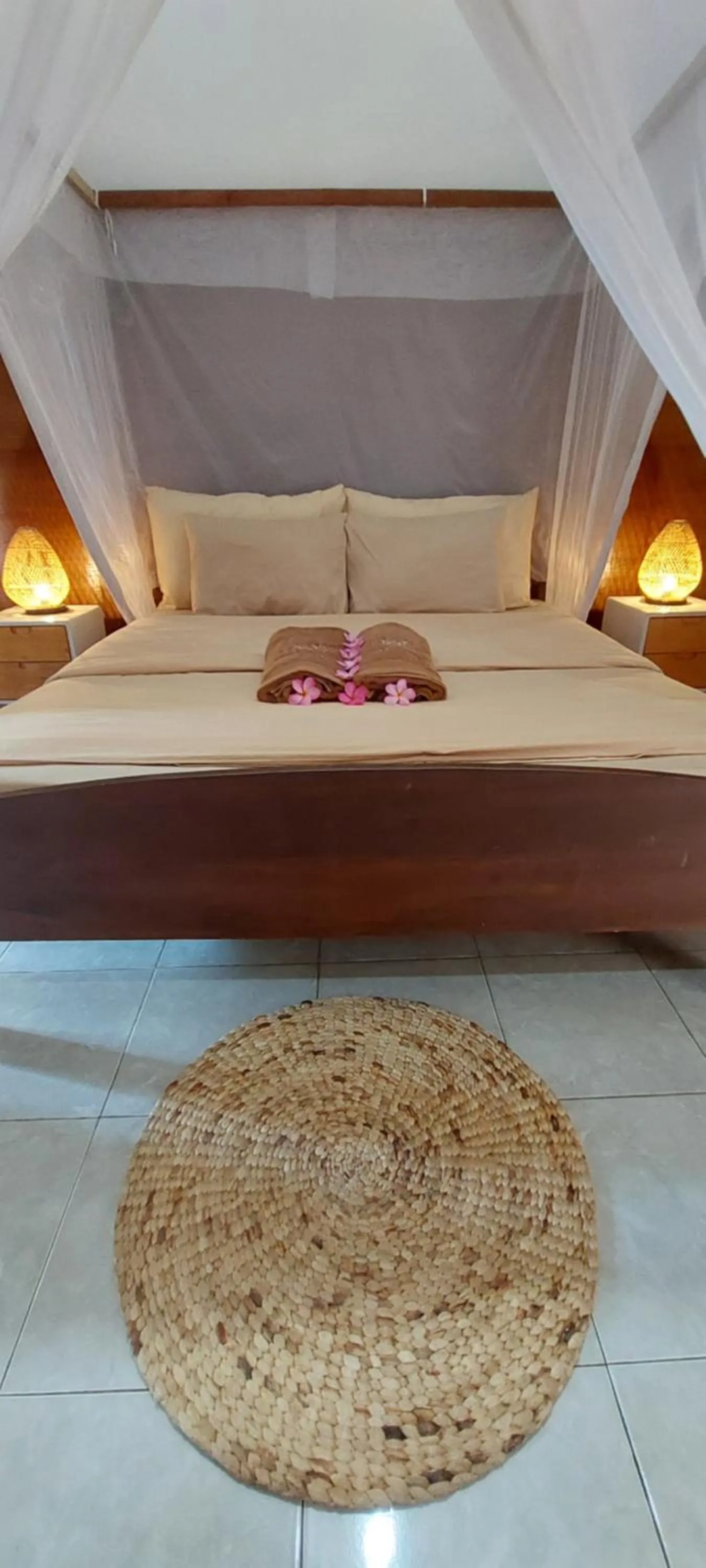 Bed in Color Cottage