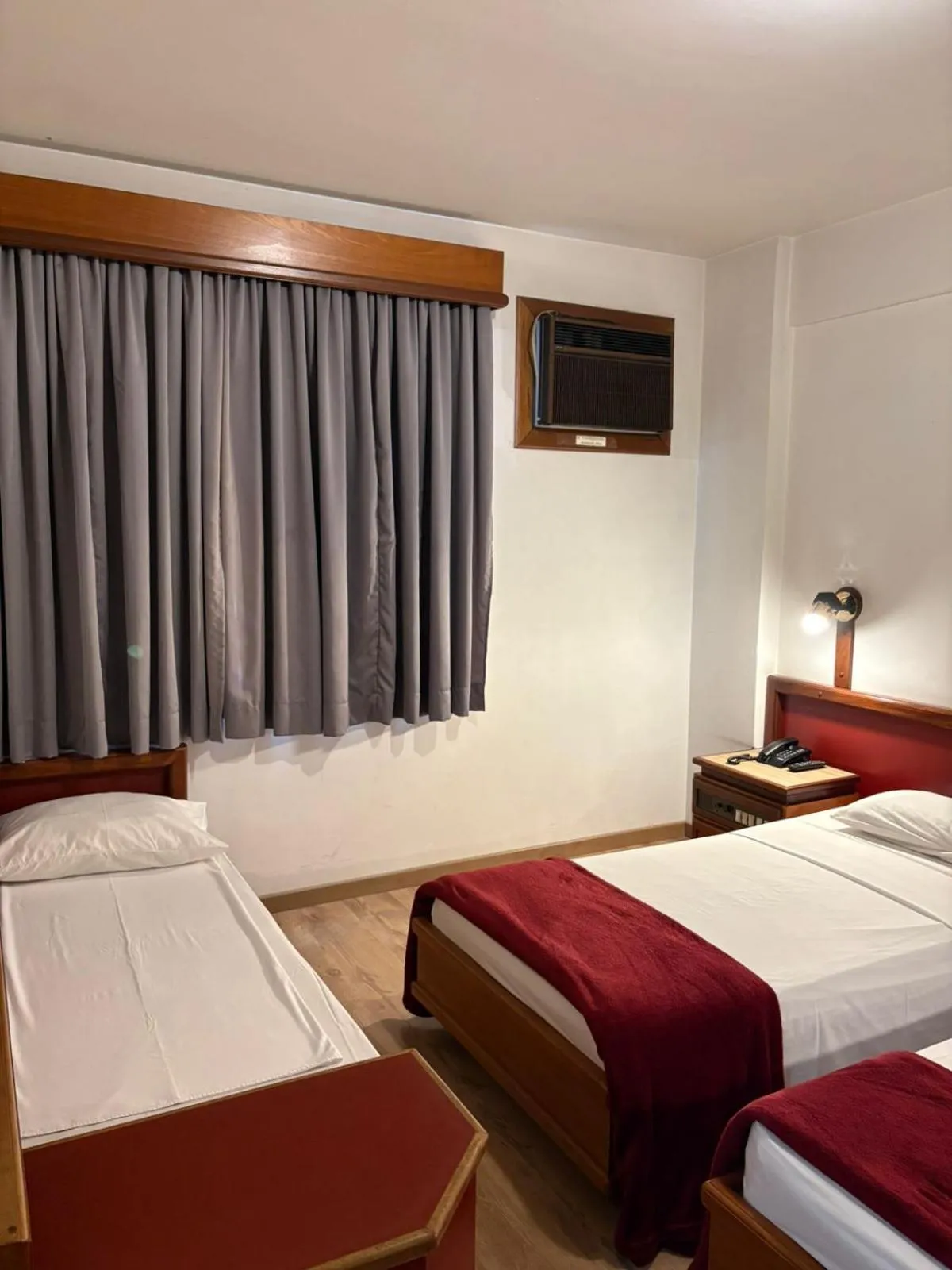 Bed in GoldMen Business Hotel Blumenau