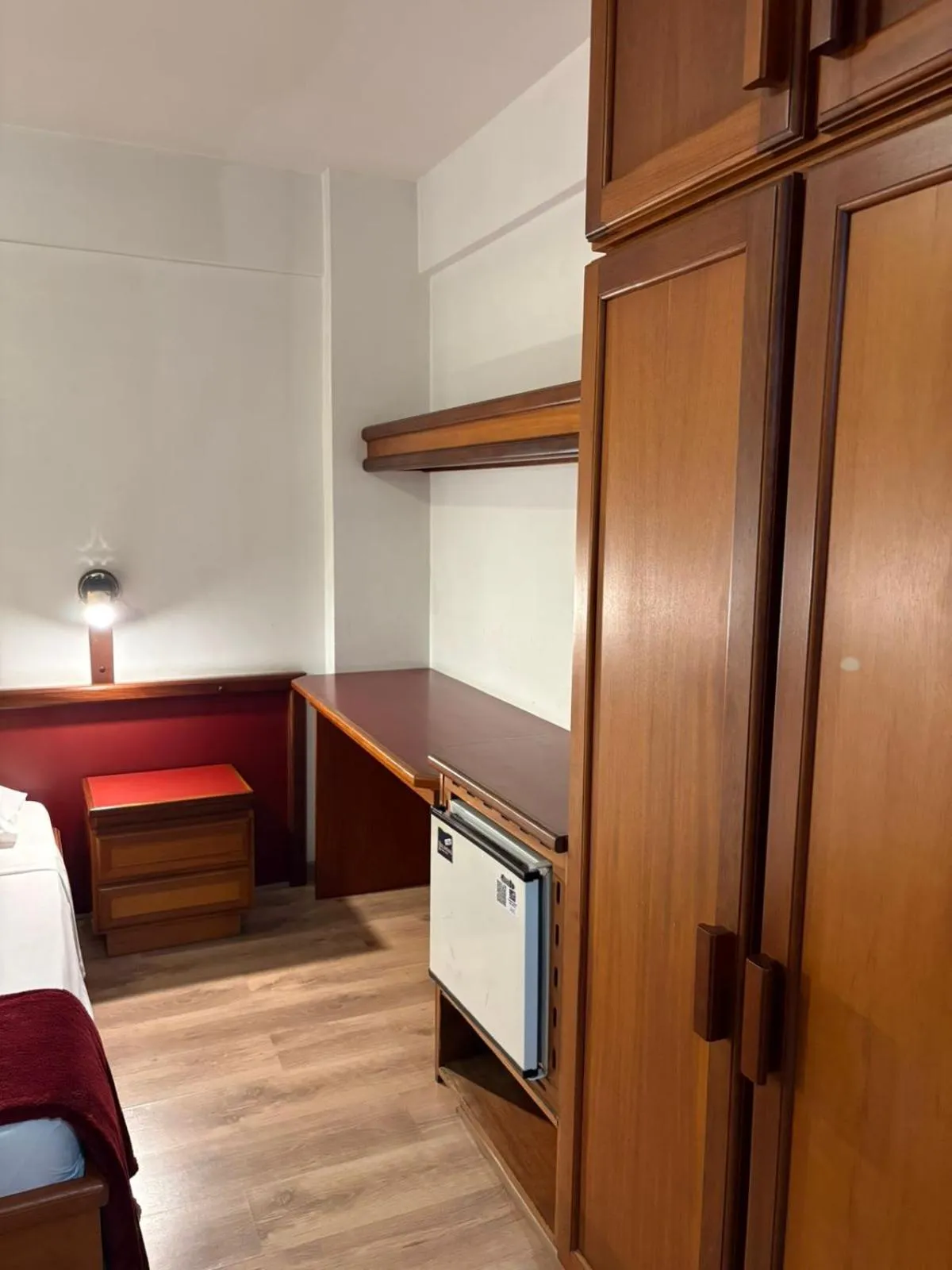 Bed in GoldMen Business Hotel Blumenau