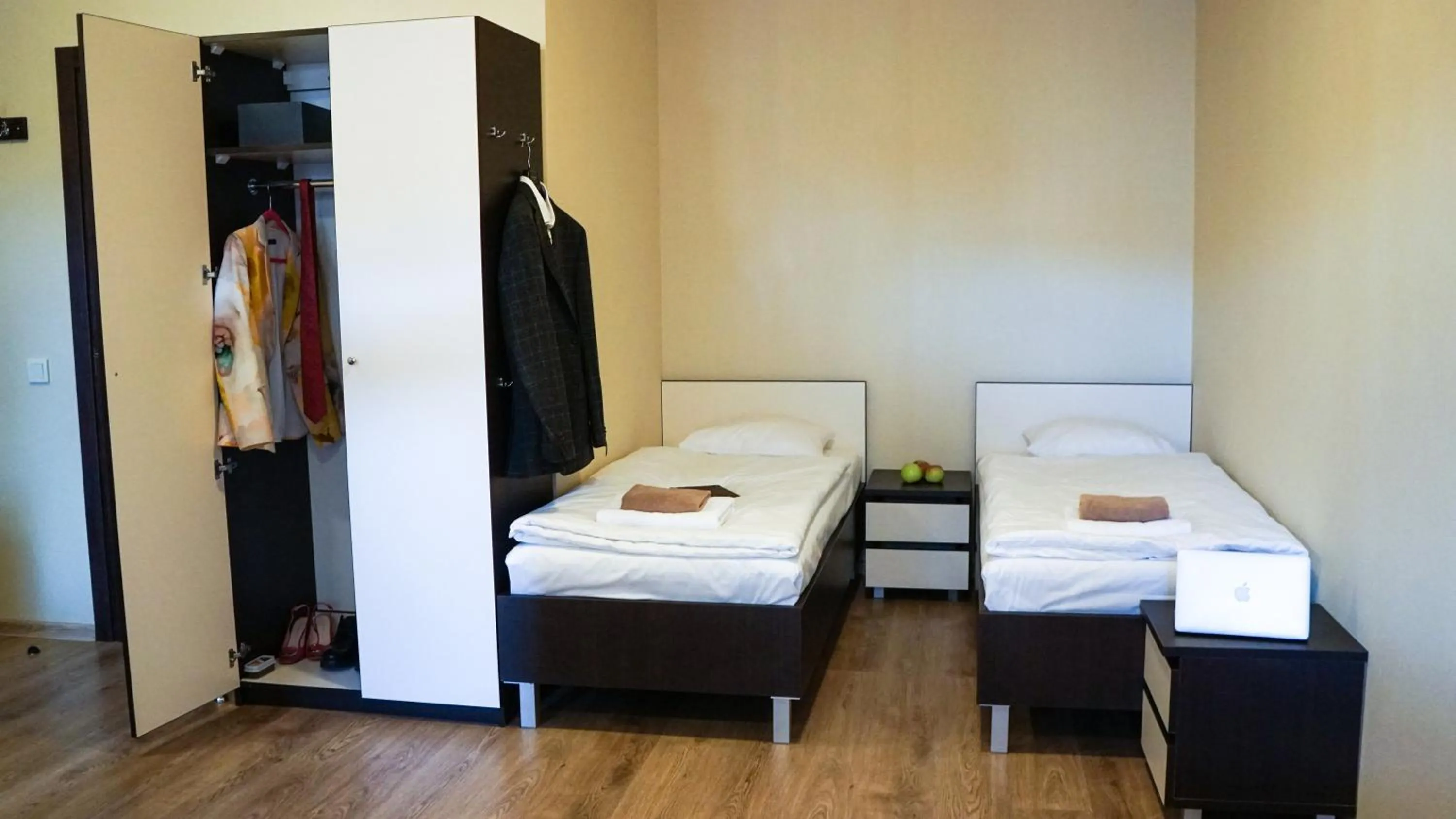 Bed in Bella Riga Hotel with Self-Check in