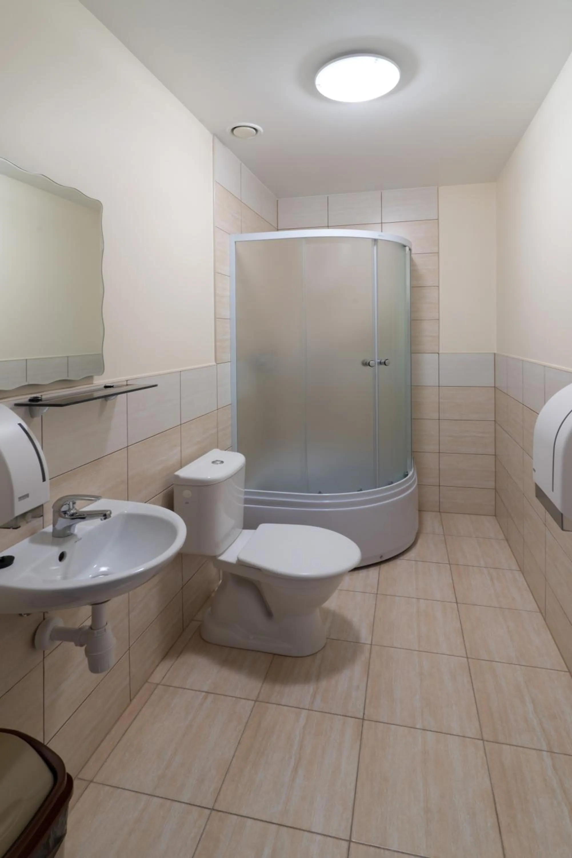 Shower in Bella Riga Hotel with Self-Check in