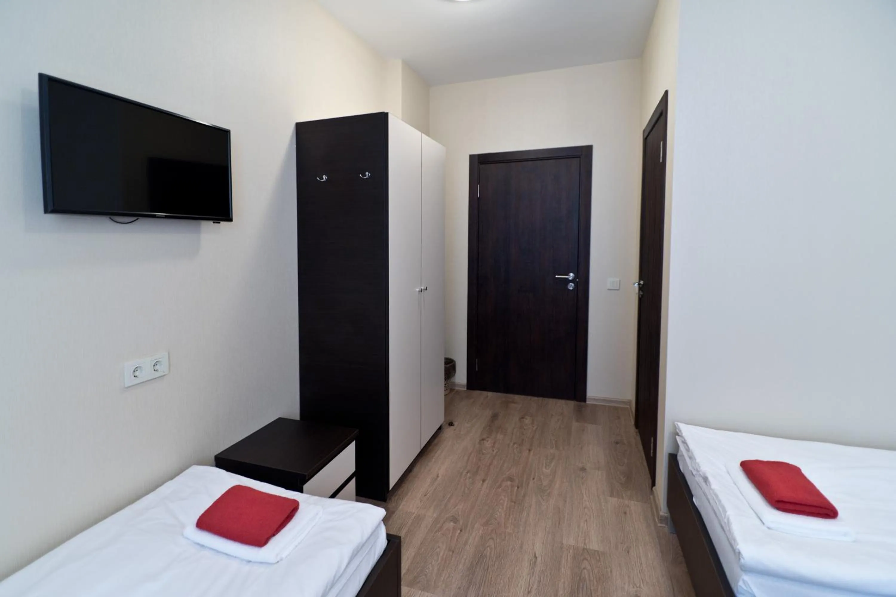 TV and multimedia, Bed in Bella Riga Hotel with Self-Check in