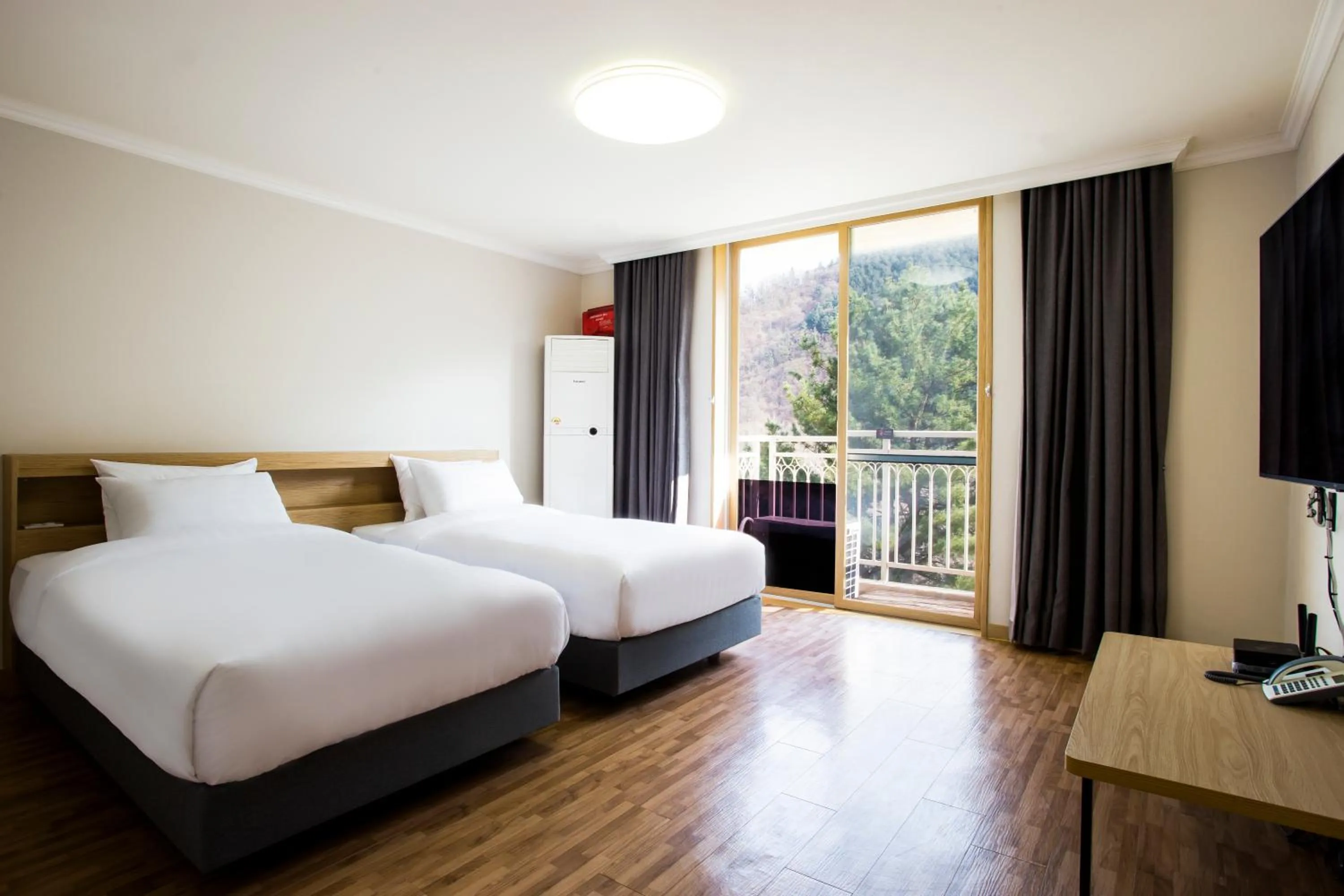 Bed in Kensington Resort Gapyeong