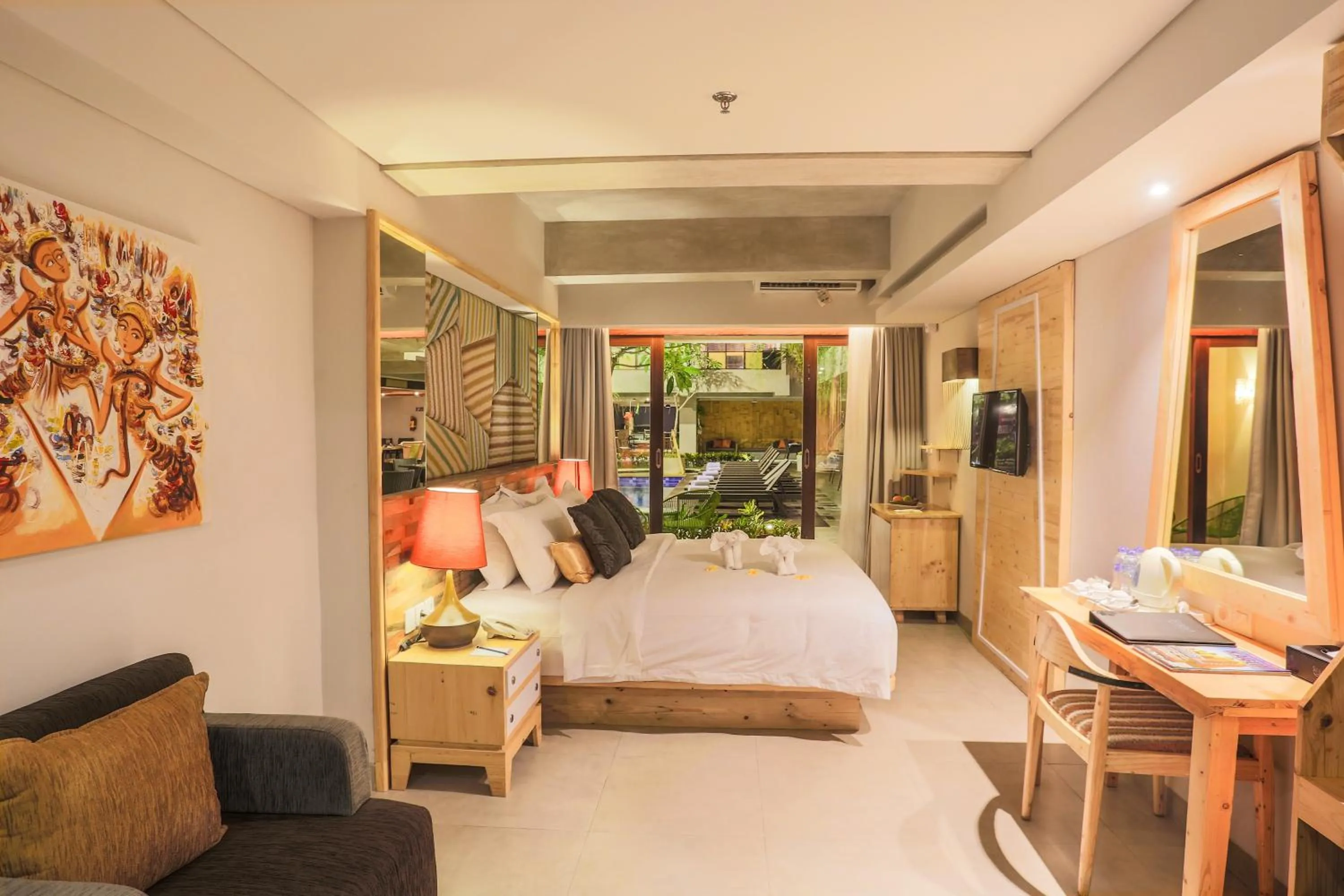 Bedroom in Serela Legian by KAGUM Hotels