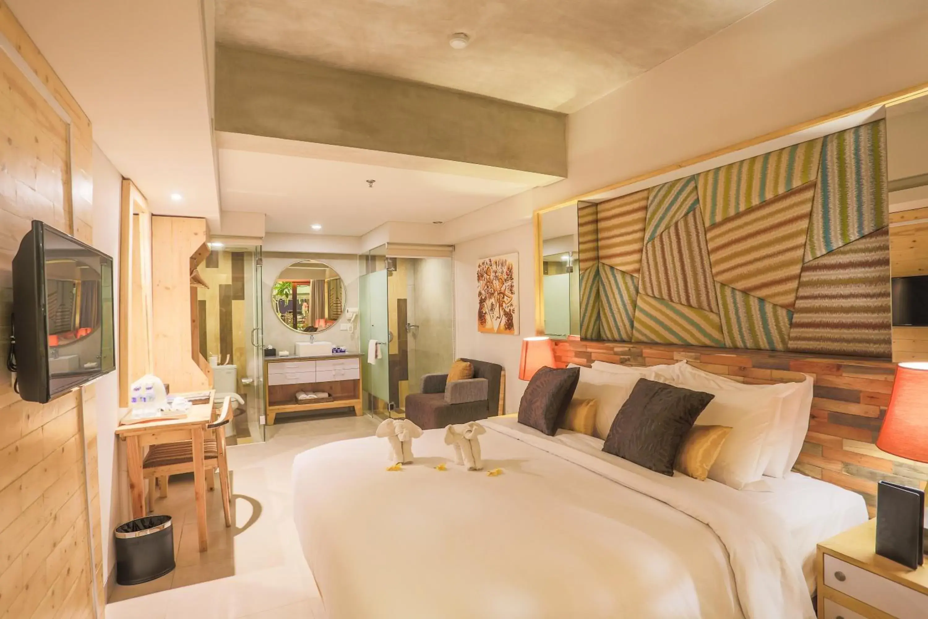 Bedroom in Serela Legian by KAGUM Hotels