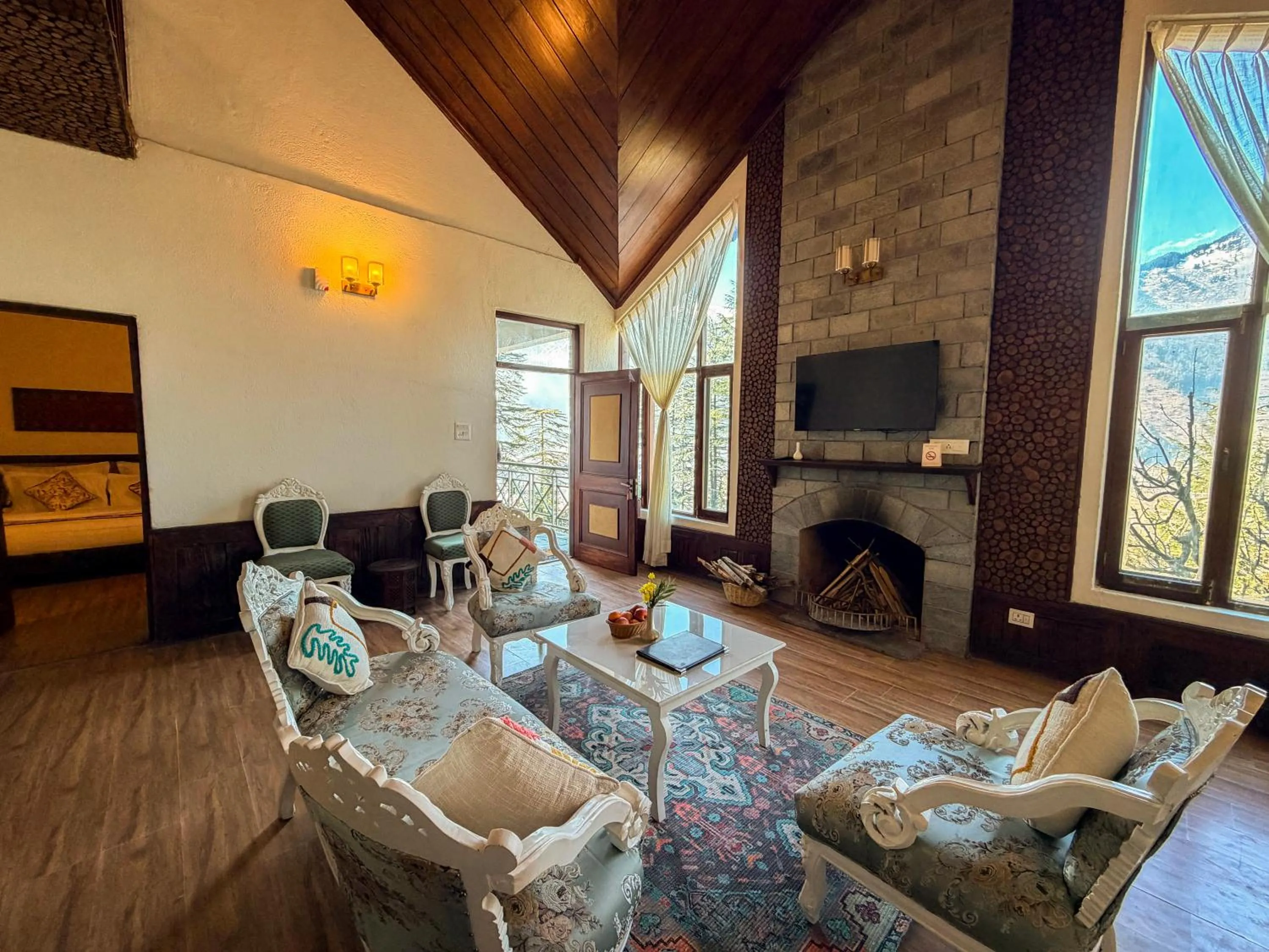 Living room in Heritage Satikva Resorts and Spa