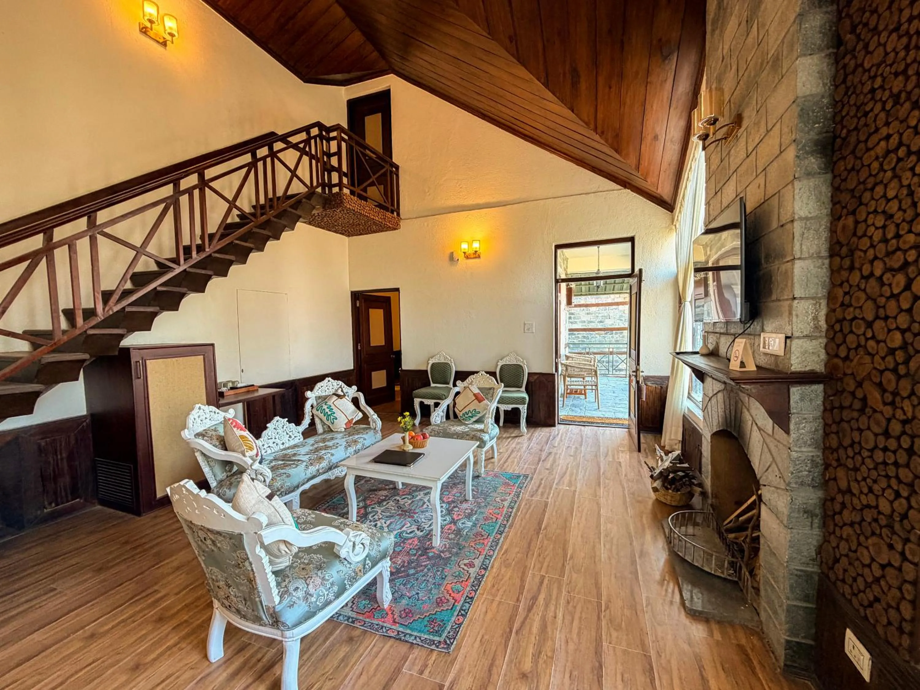 Living room in Heritage Satikva Resorts and Spa