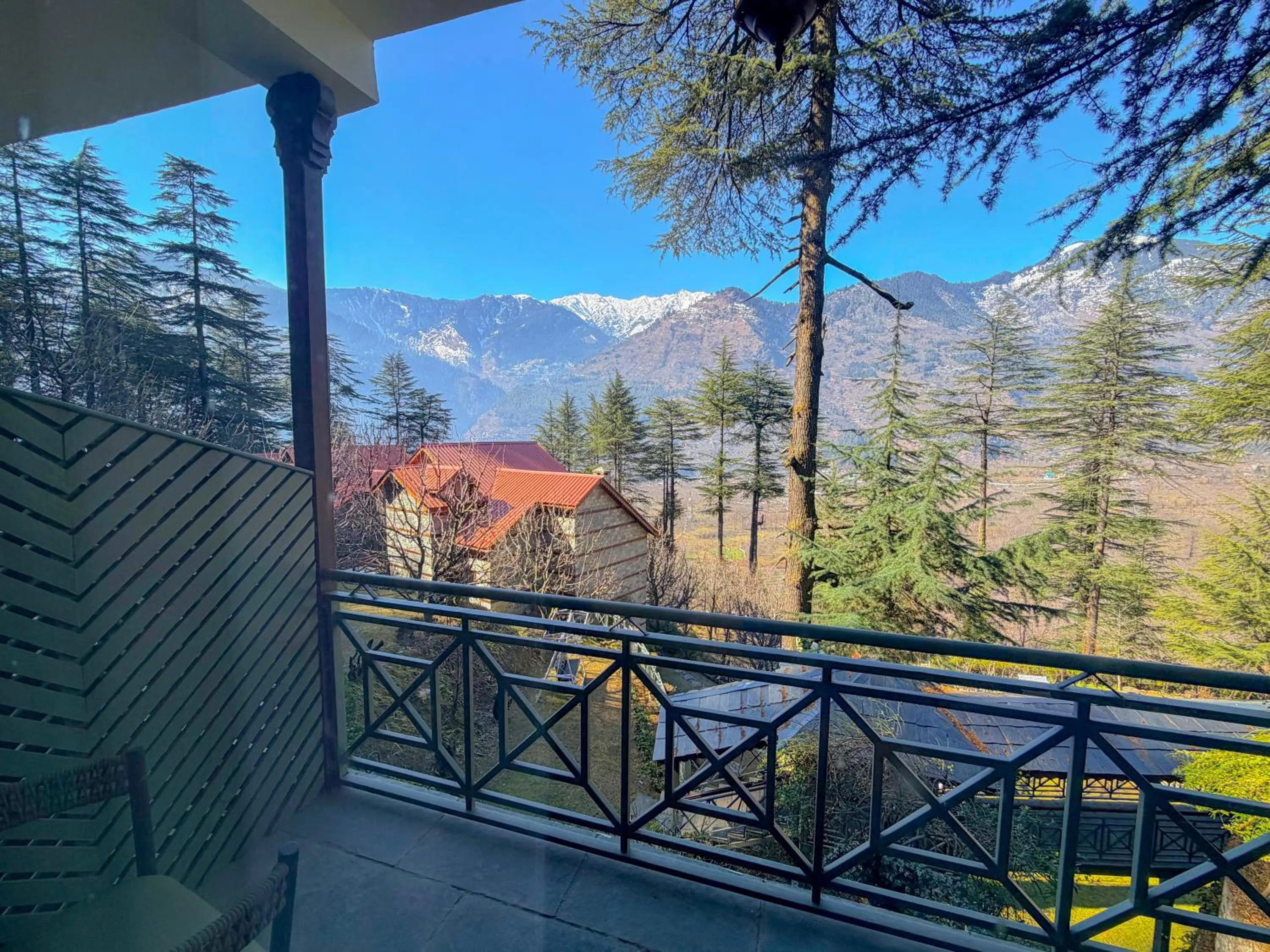 Balcony/Terrace in Heritage Satikva Resorts and Spa