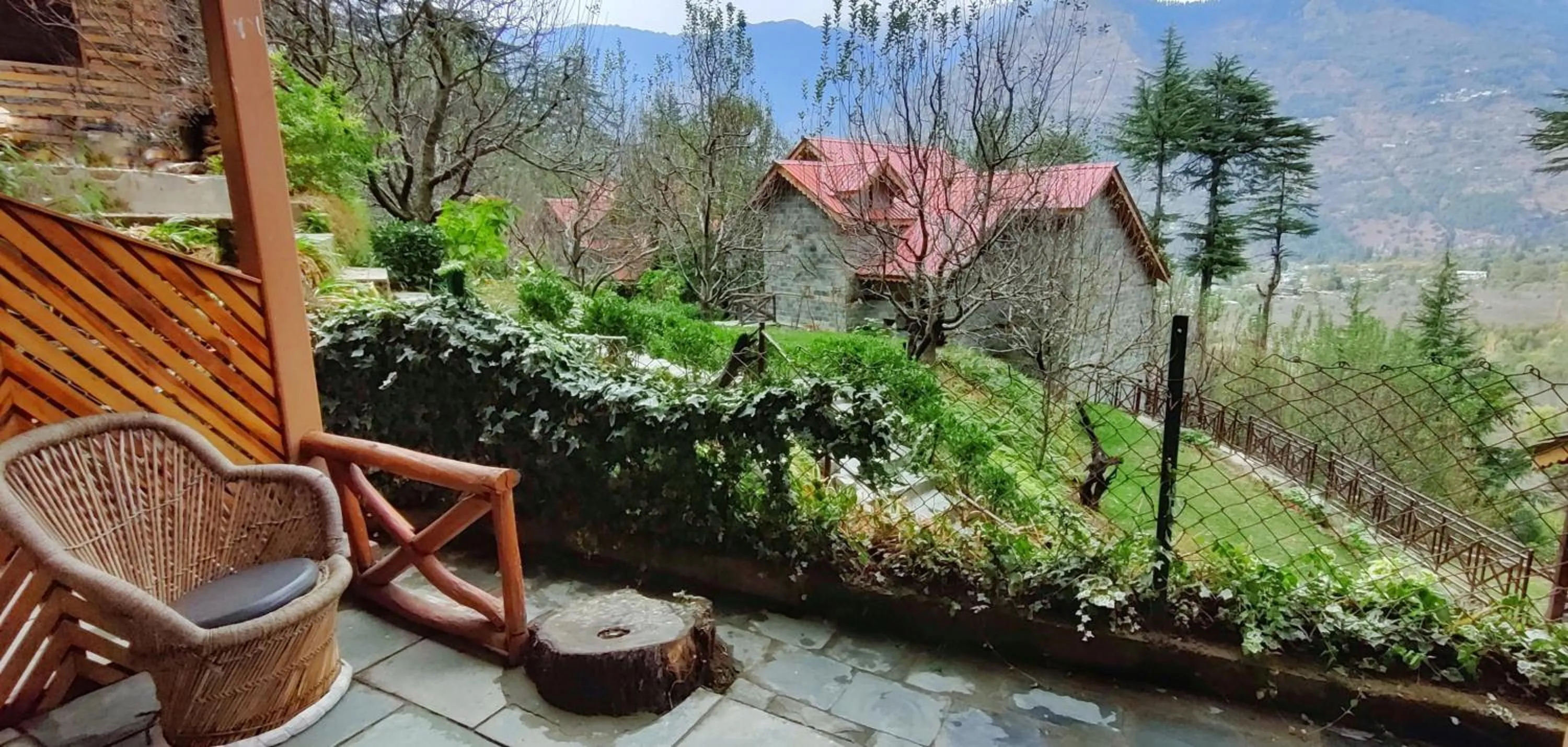 Garden view in Heritage Satikva Resorts and Spa