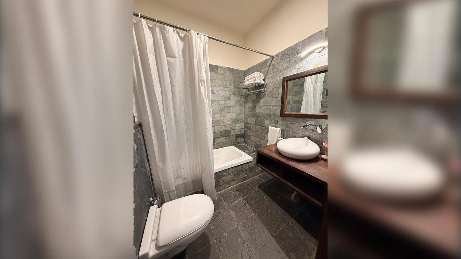 Bathroom in Heritage Satikva Resorts and Spa