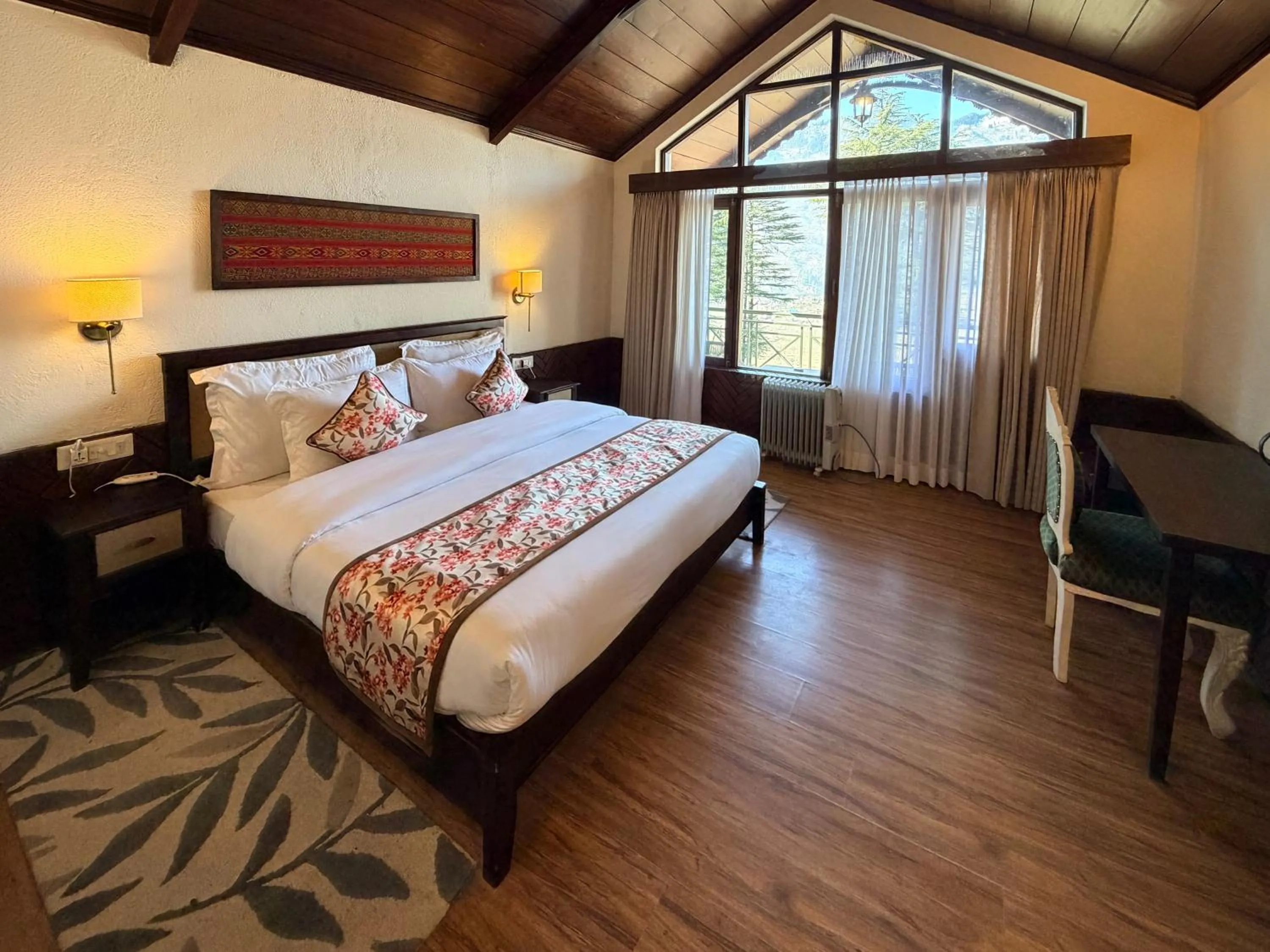 Bedroom, Bed in Heritage Satikva Resorts and Spa