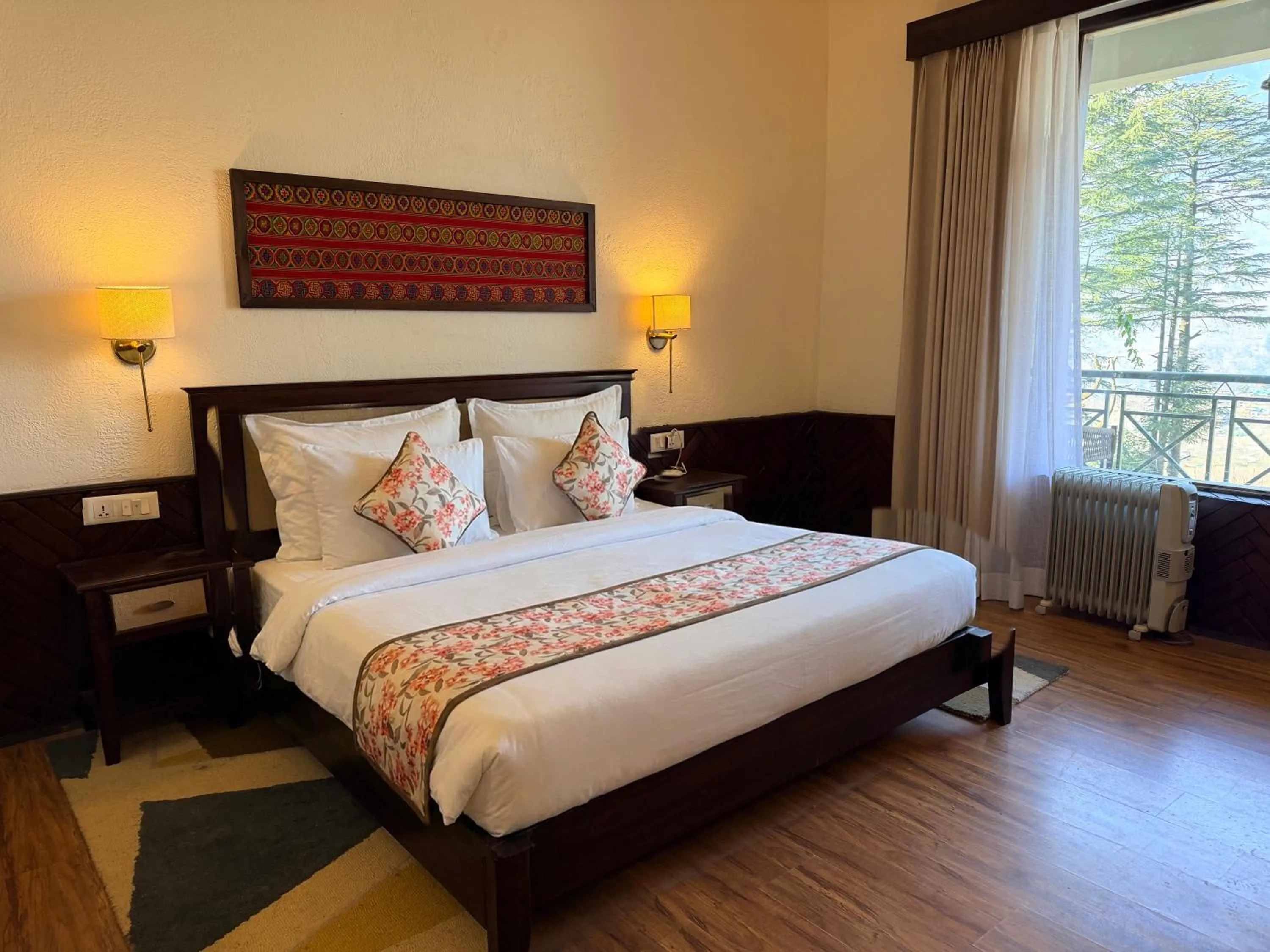Bedroom, Bed in Heritage Satikva Resorts and Spa