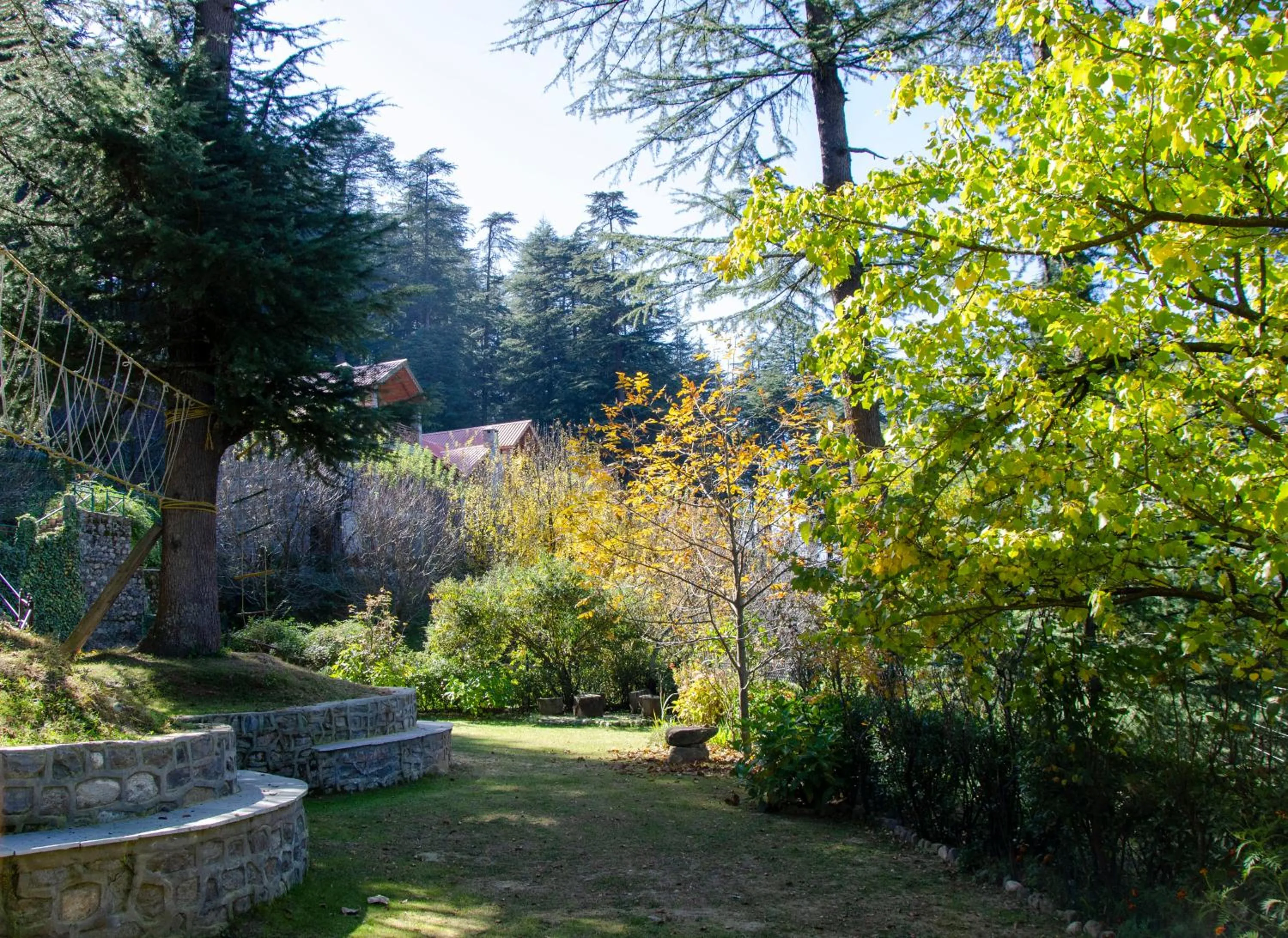 Garden in Heritage Satikva Resorts and Spa