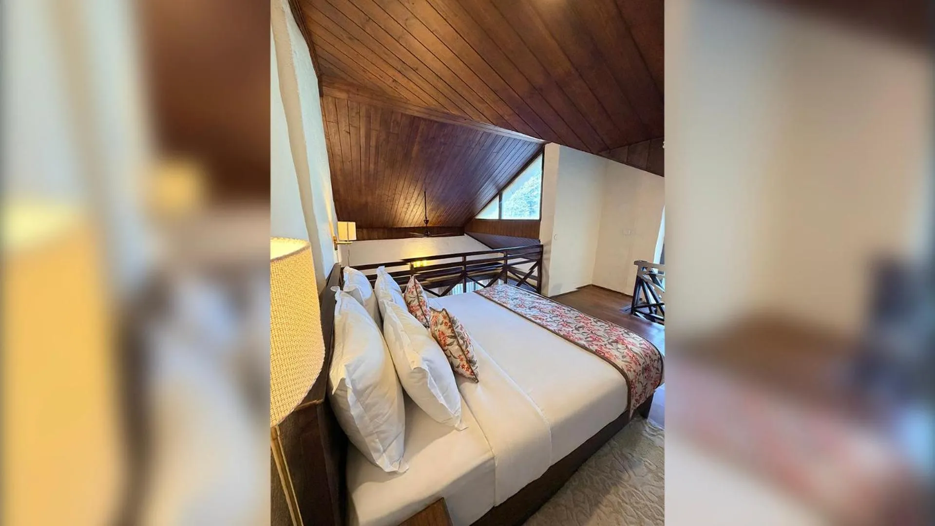 Bed in Heritage Satikva Resorts and Spa