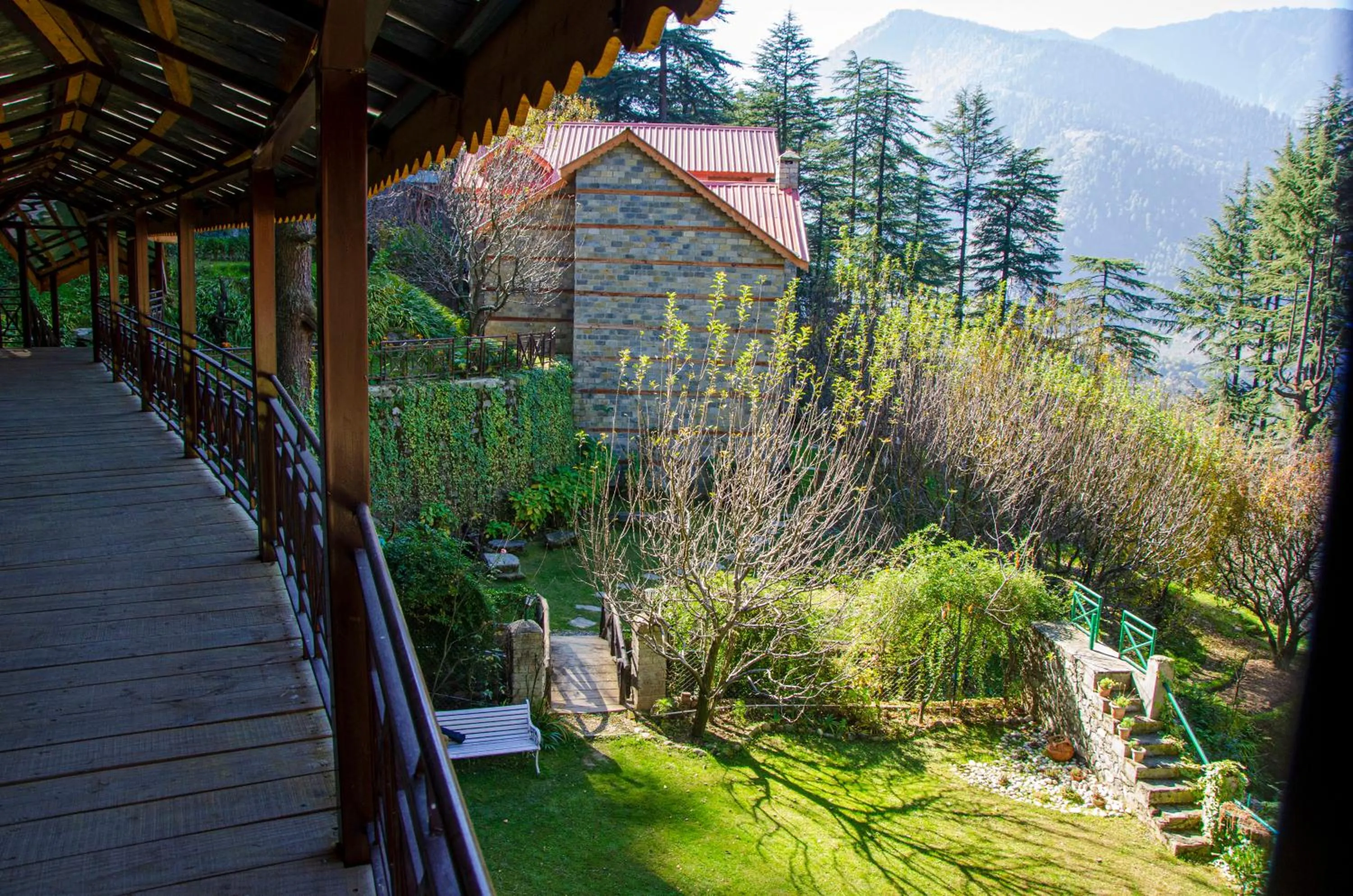 Garden in Heritage Satikva Resorts and Spa
