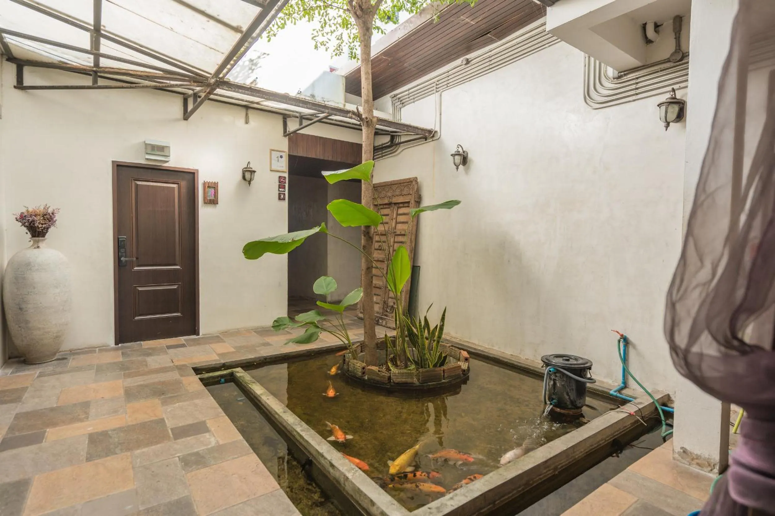 Garden view in Yi's Garden Villa