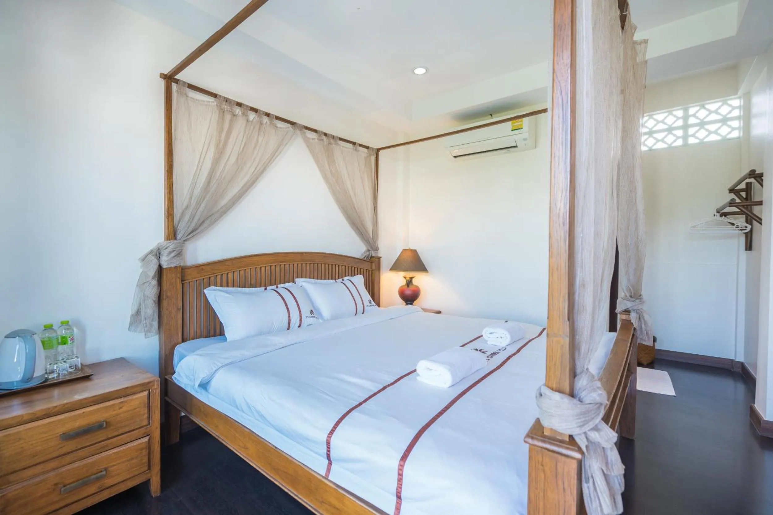 Bed in Yi's Garden Villa