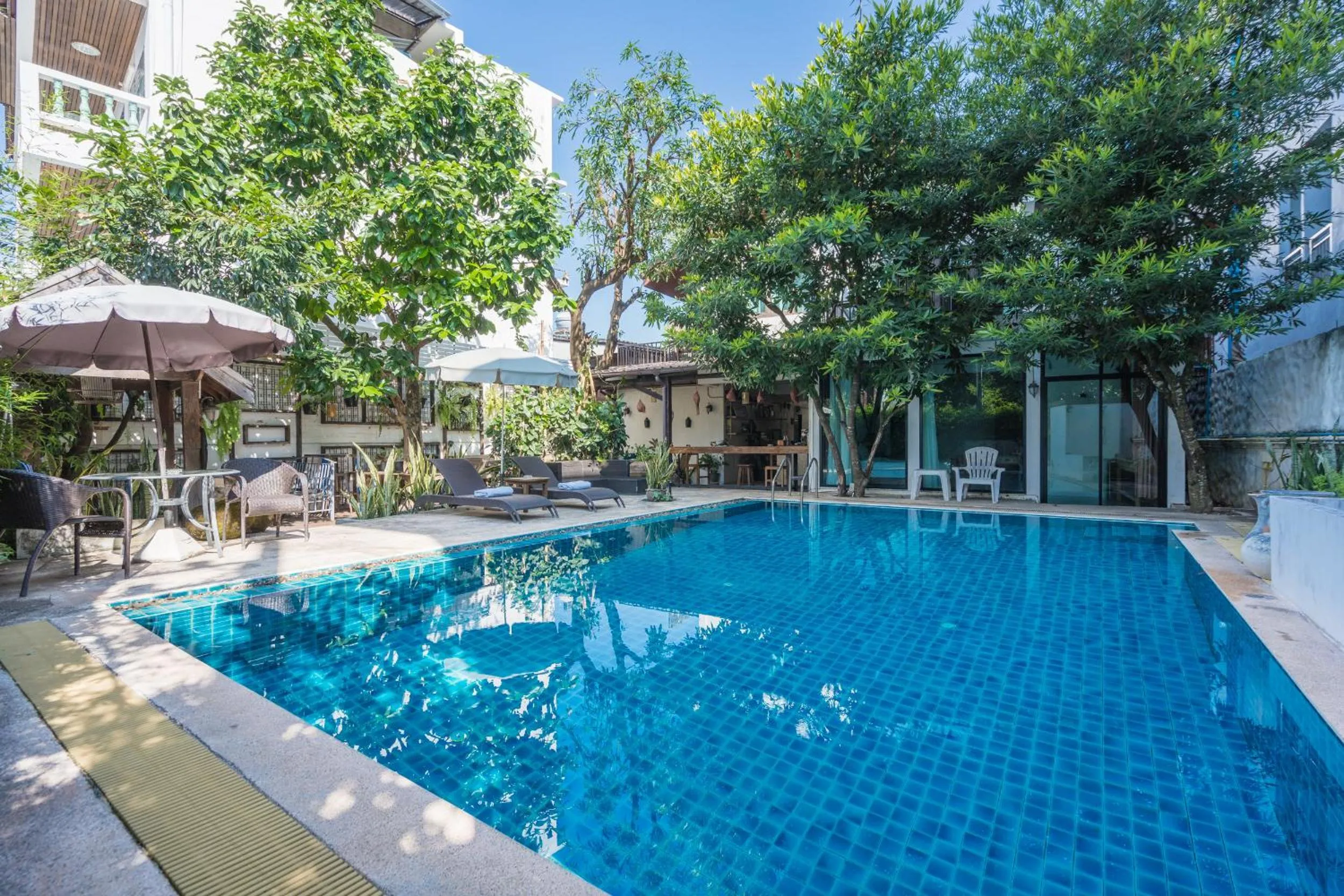 Pool view in Yi's Garden Villa