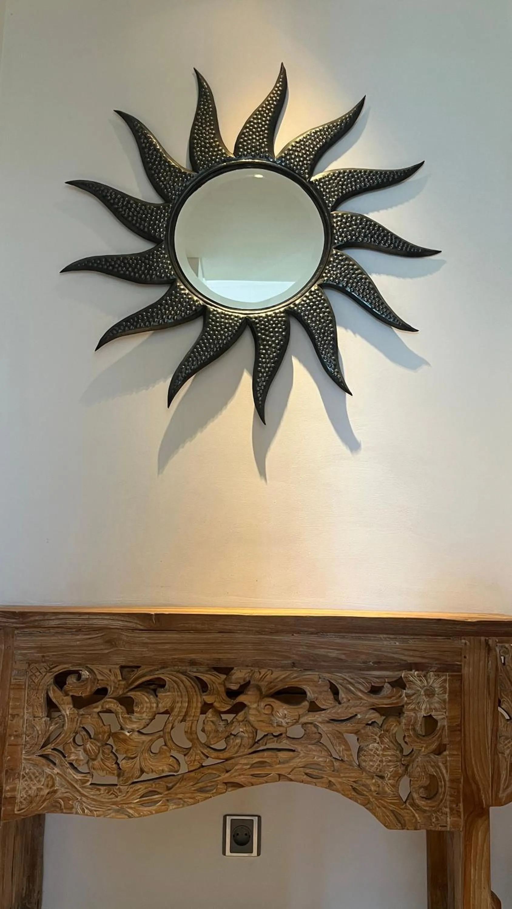 Decorative detail in Anapuri Villas