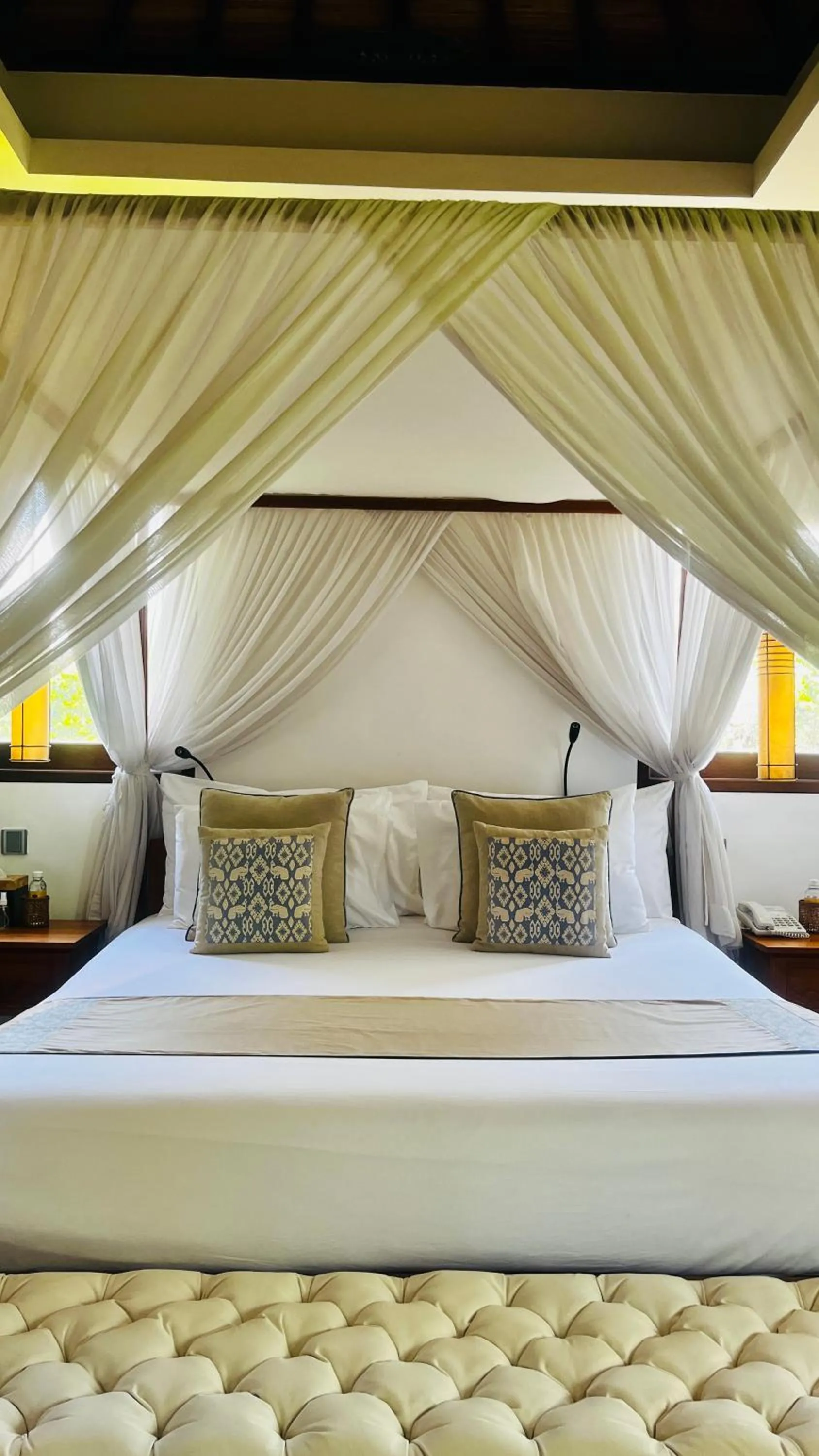Bed in Anapuri Villas