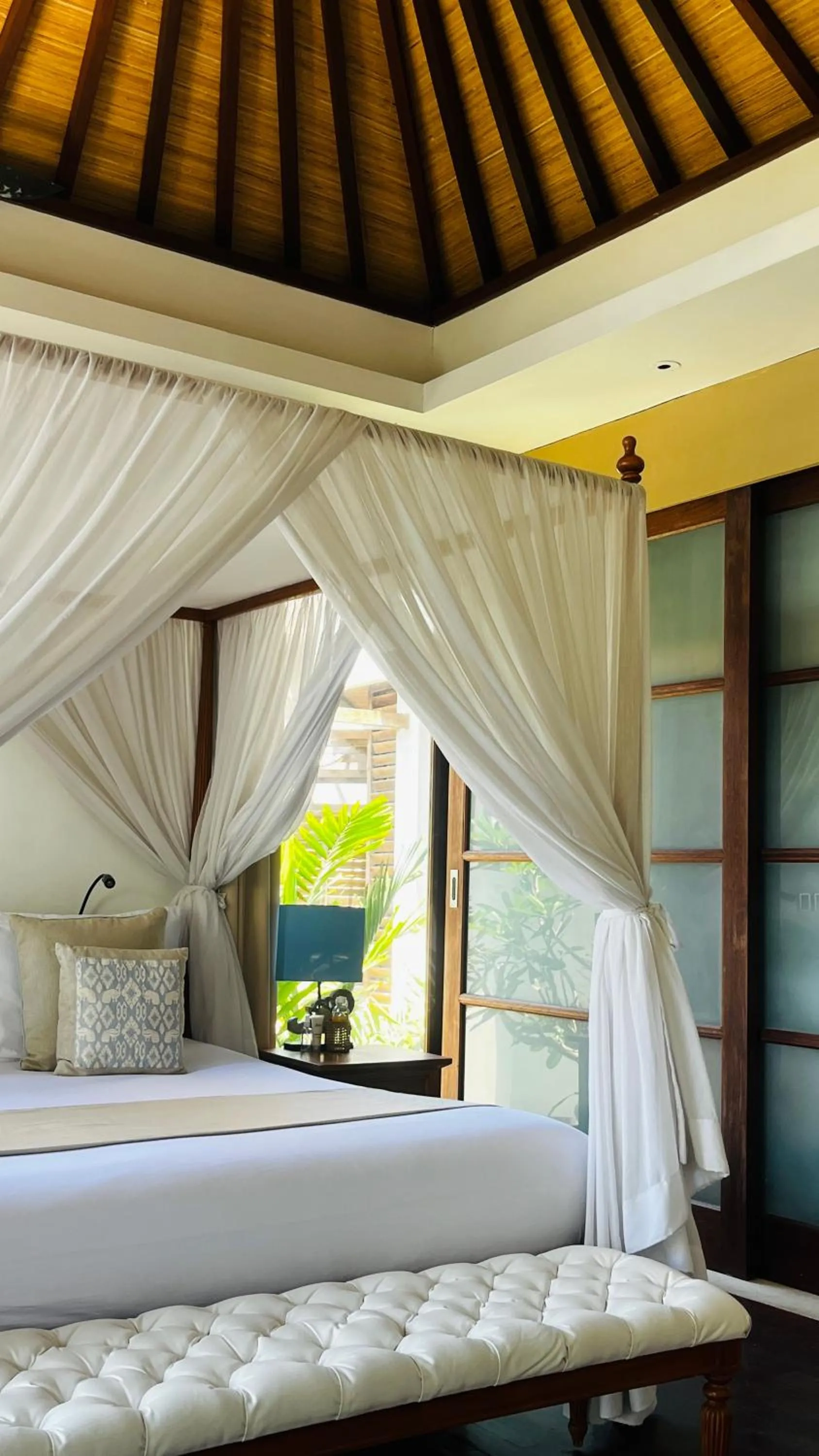 Bed in Anapuri Villas