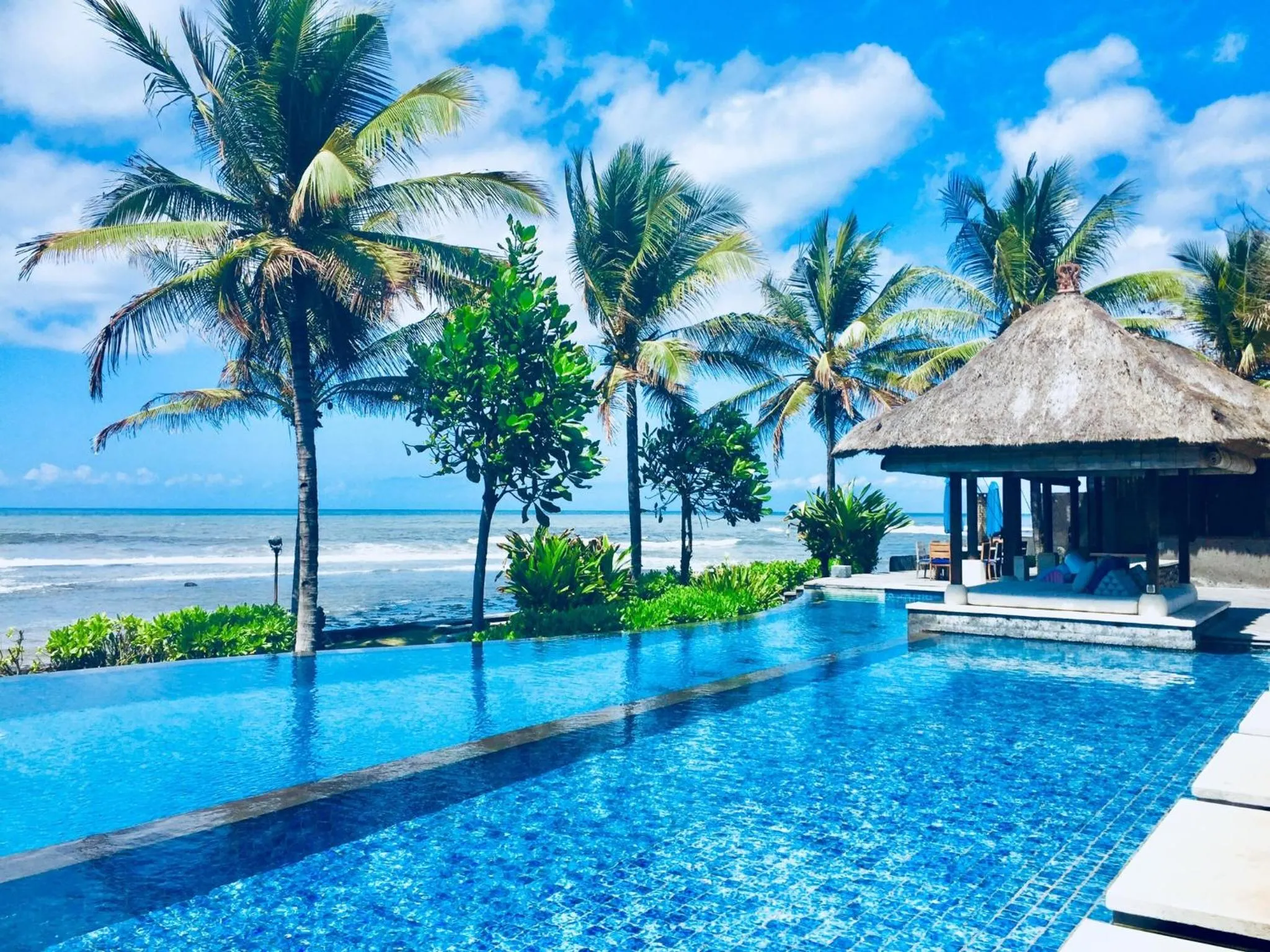 Pool view in Anapuri Villas