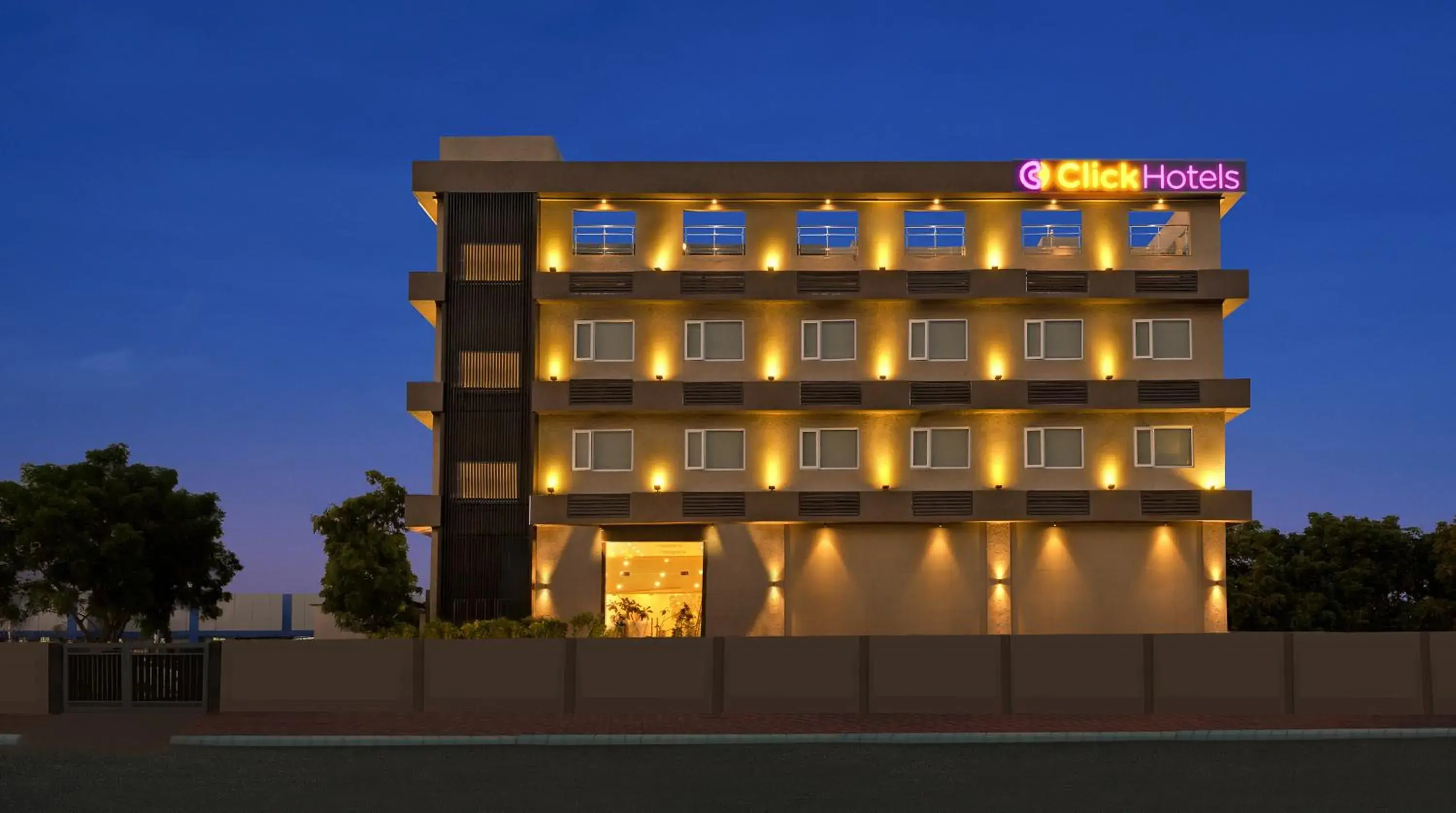 Facade/entrance in Click Hotel Bhuj Facade/entrance in Click Hotel Bhuj