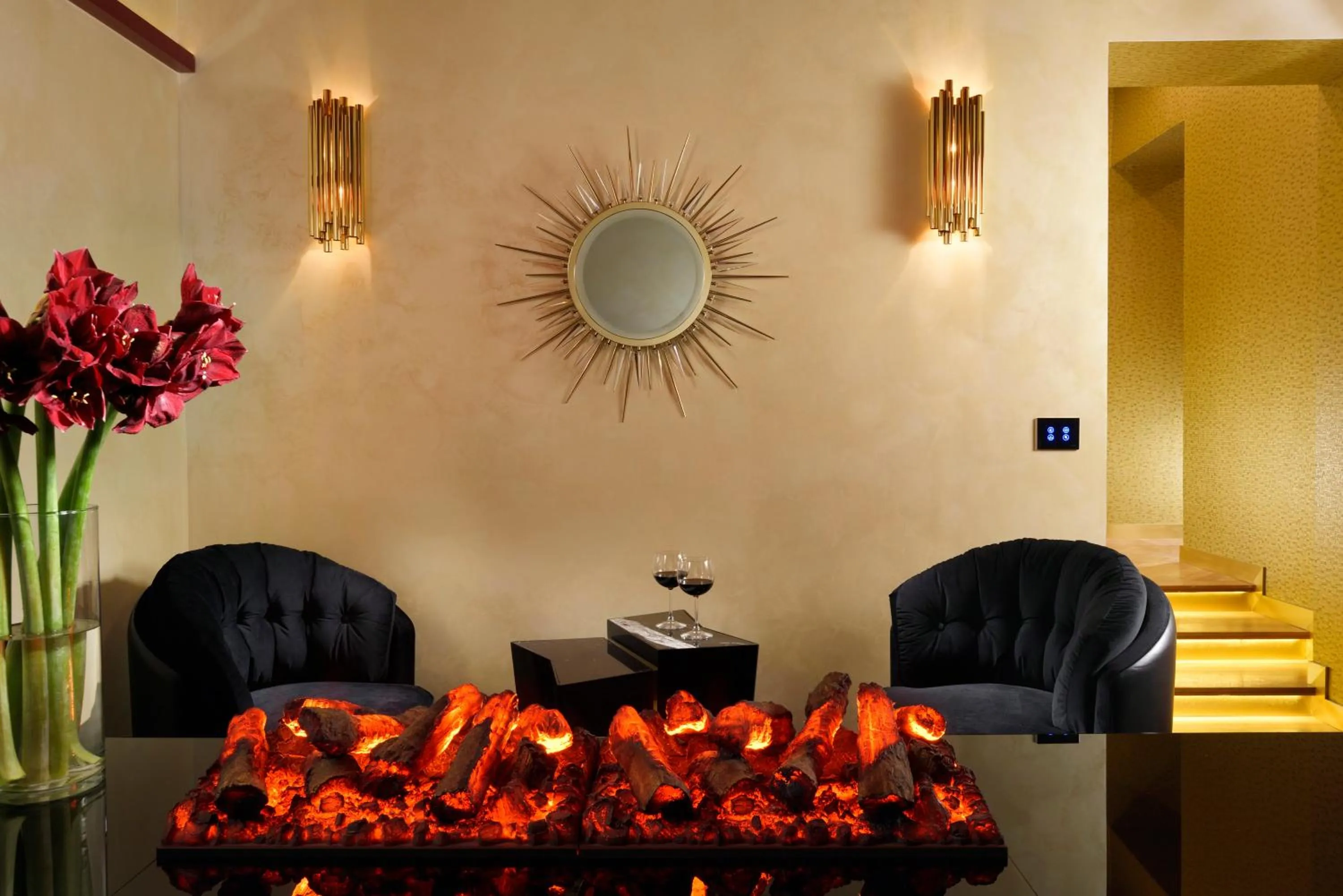 Decorative detail in Lifestyle Suites Rome