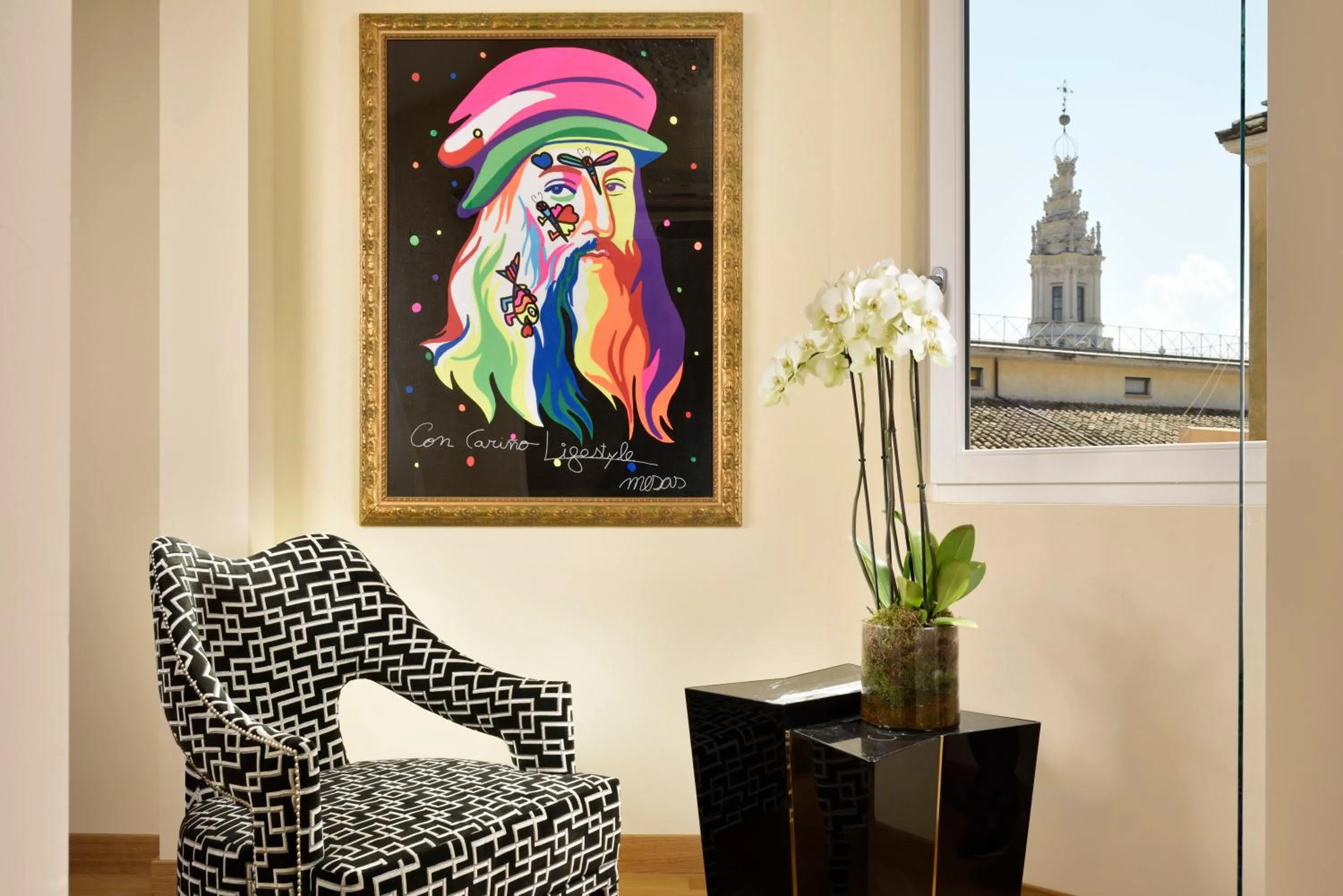 Lounge or bar in Lifestyle Suites Rome