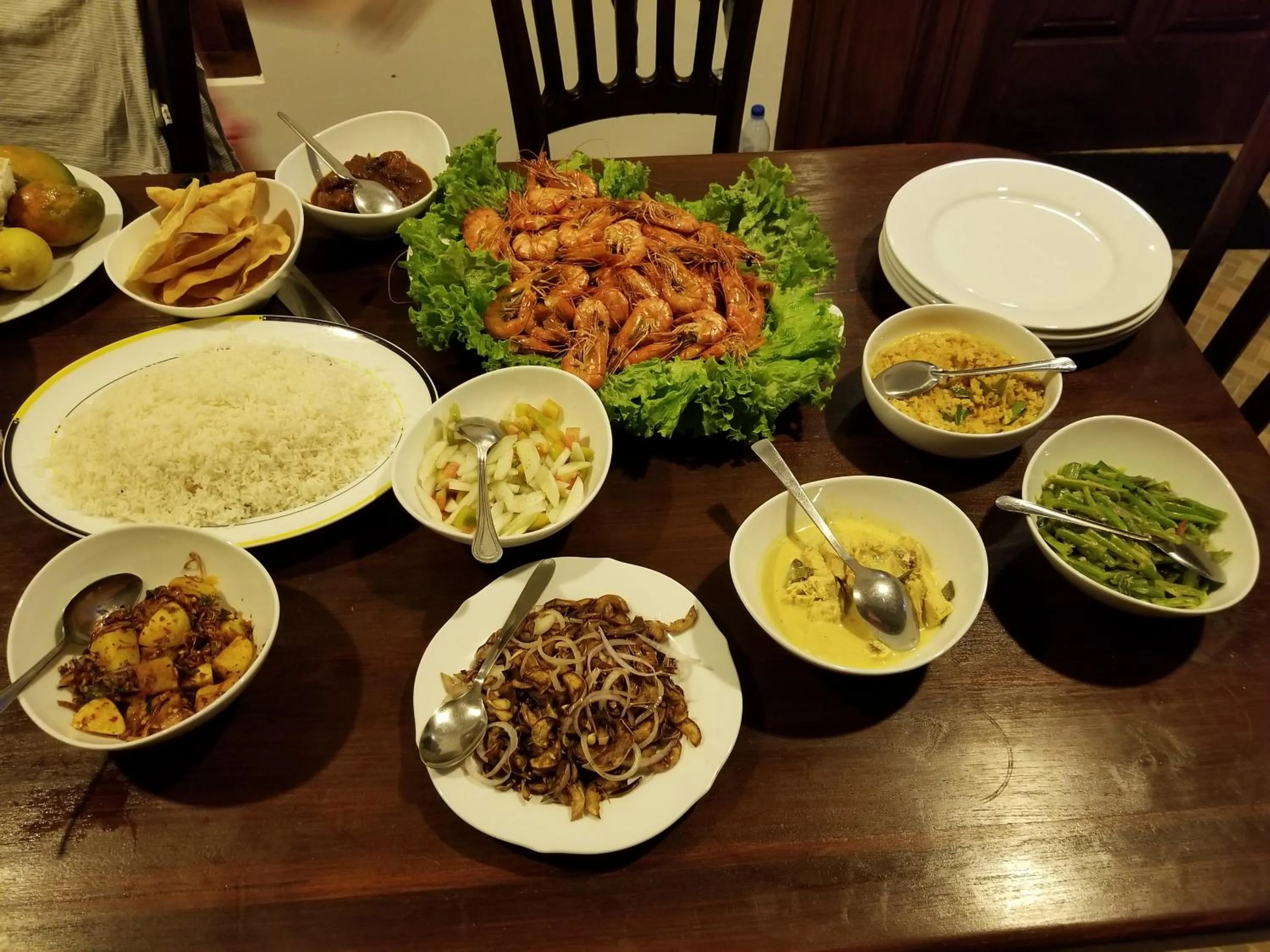 Dinner in Coral Palm Villa and Apartment