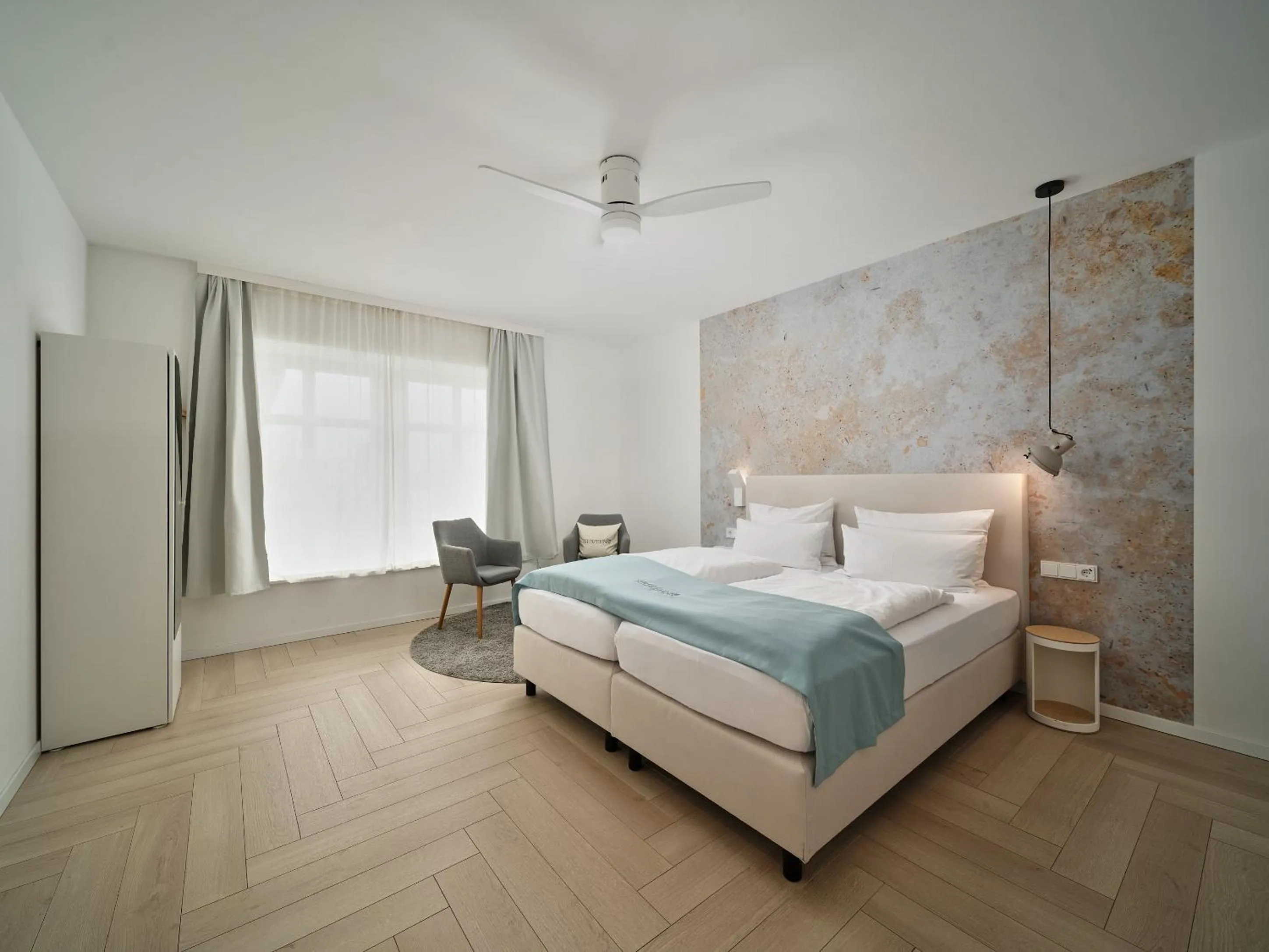 Bed in Hotel Siebzehn80