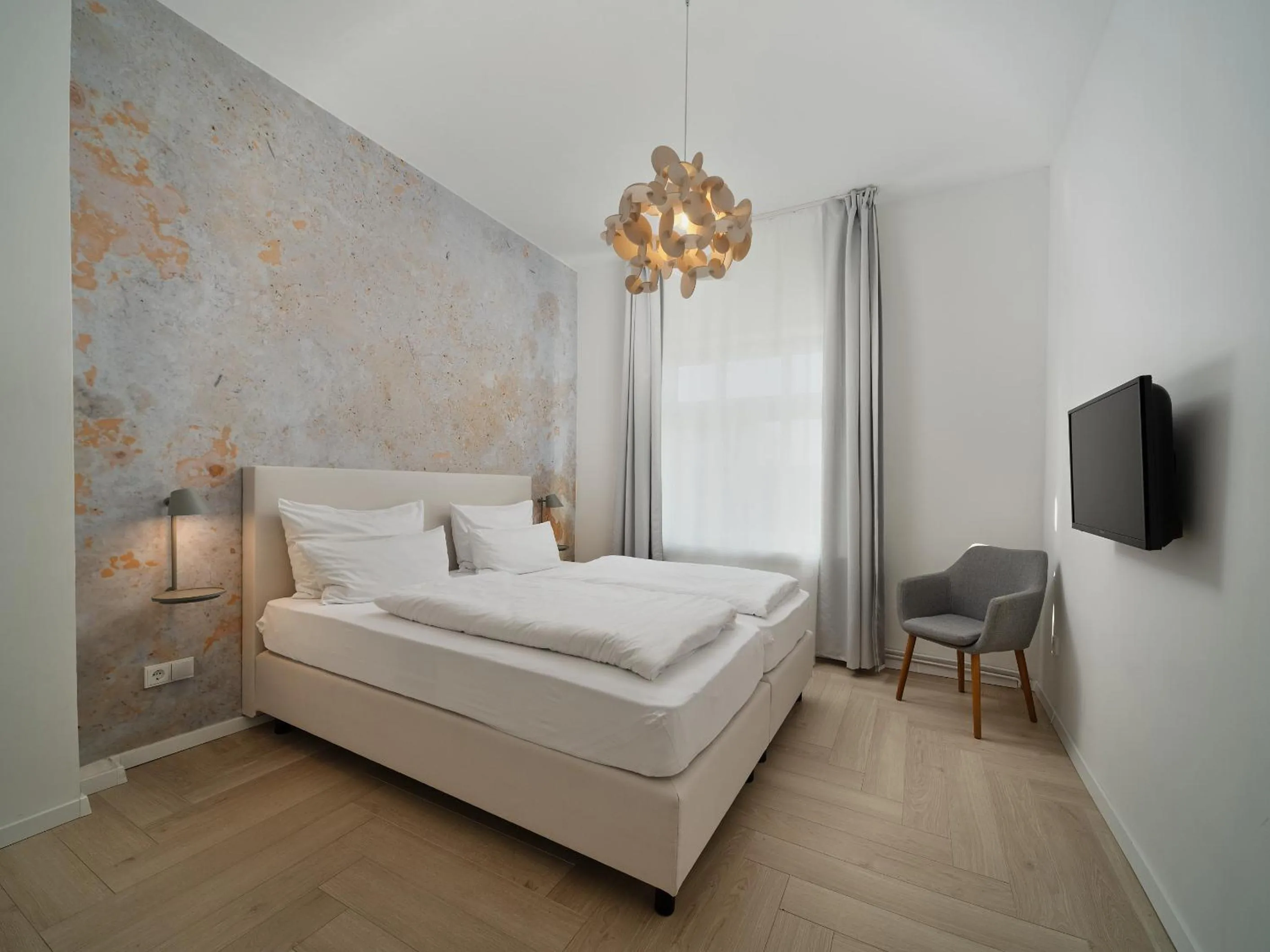 Bed in Hotel Siebzehn80