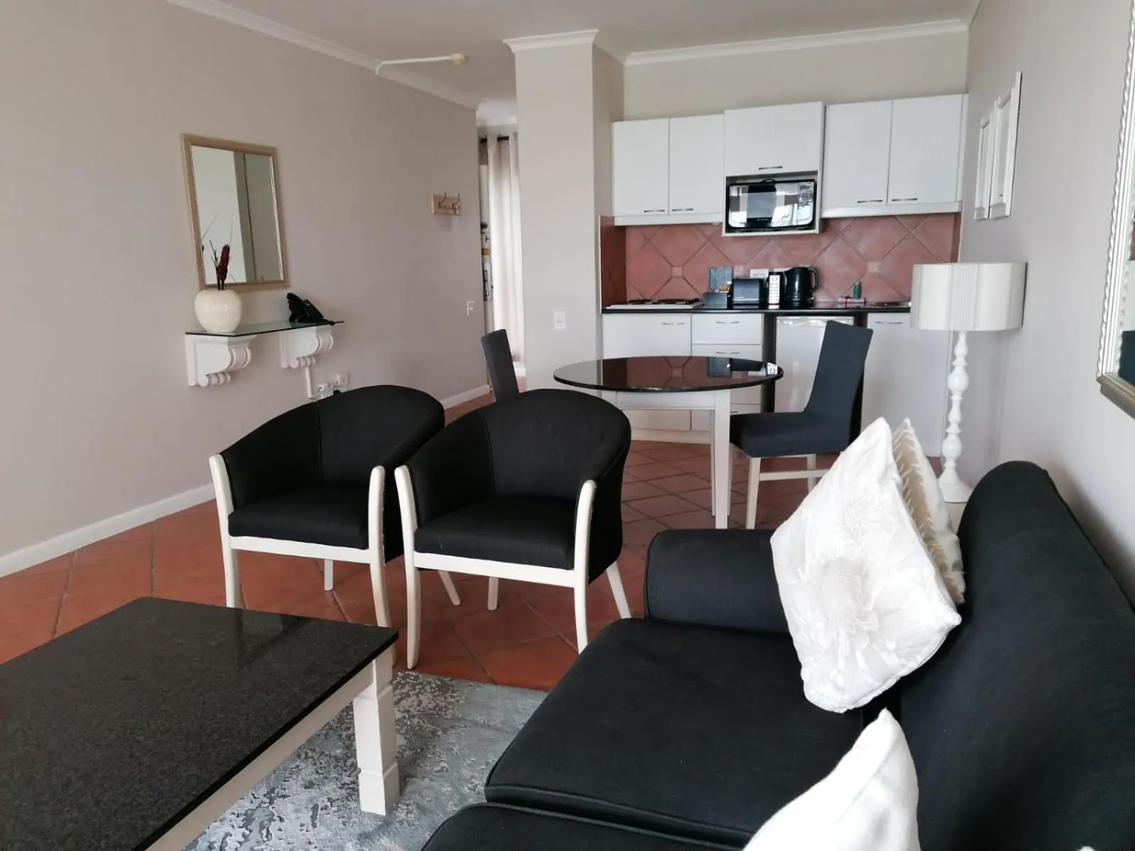 Kitchen or kitchenette in Cape Town Beachfront Apartments at Leisure Bay