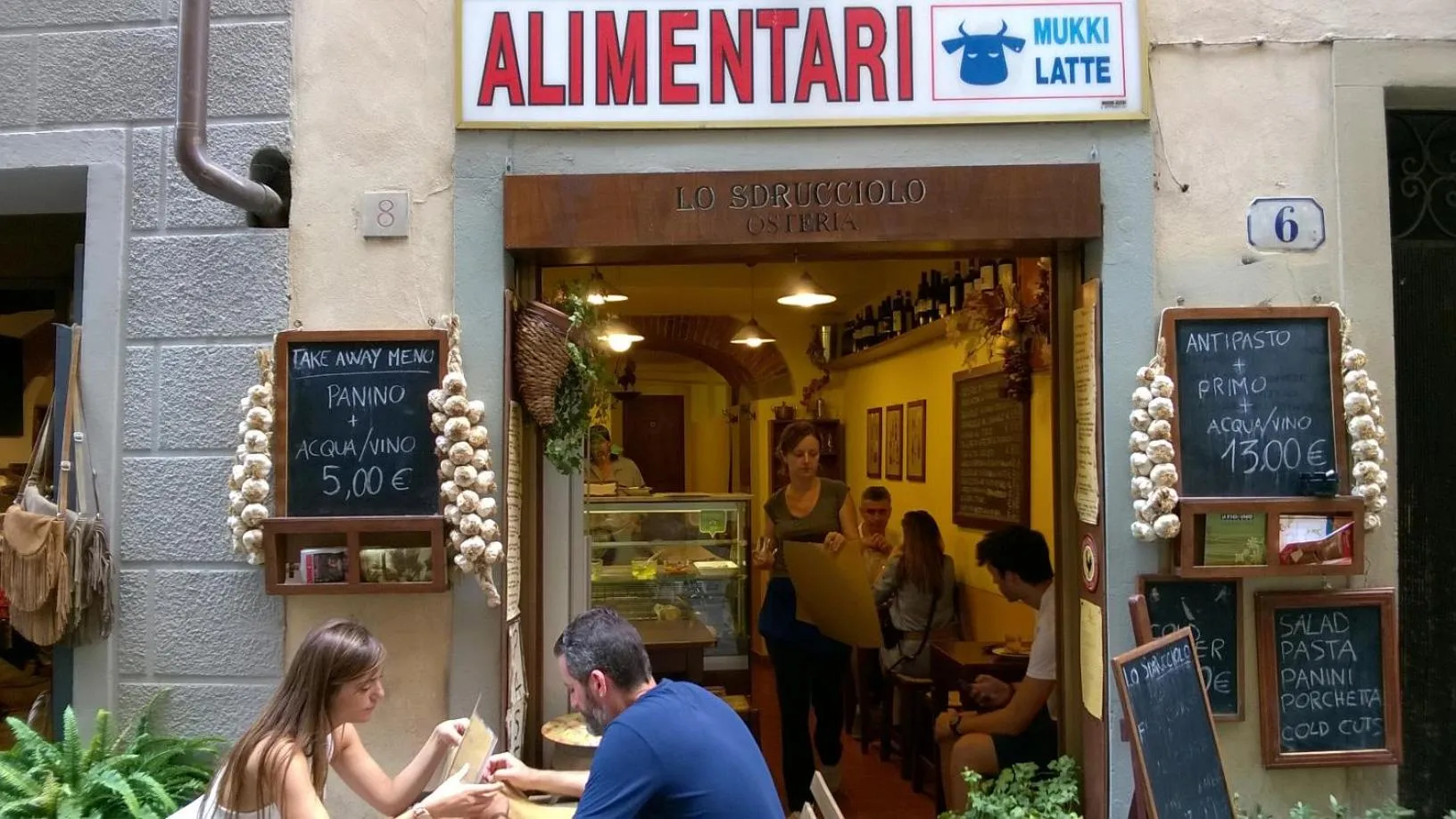 Restaurant/places to eat in Florence Pitti Loft