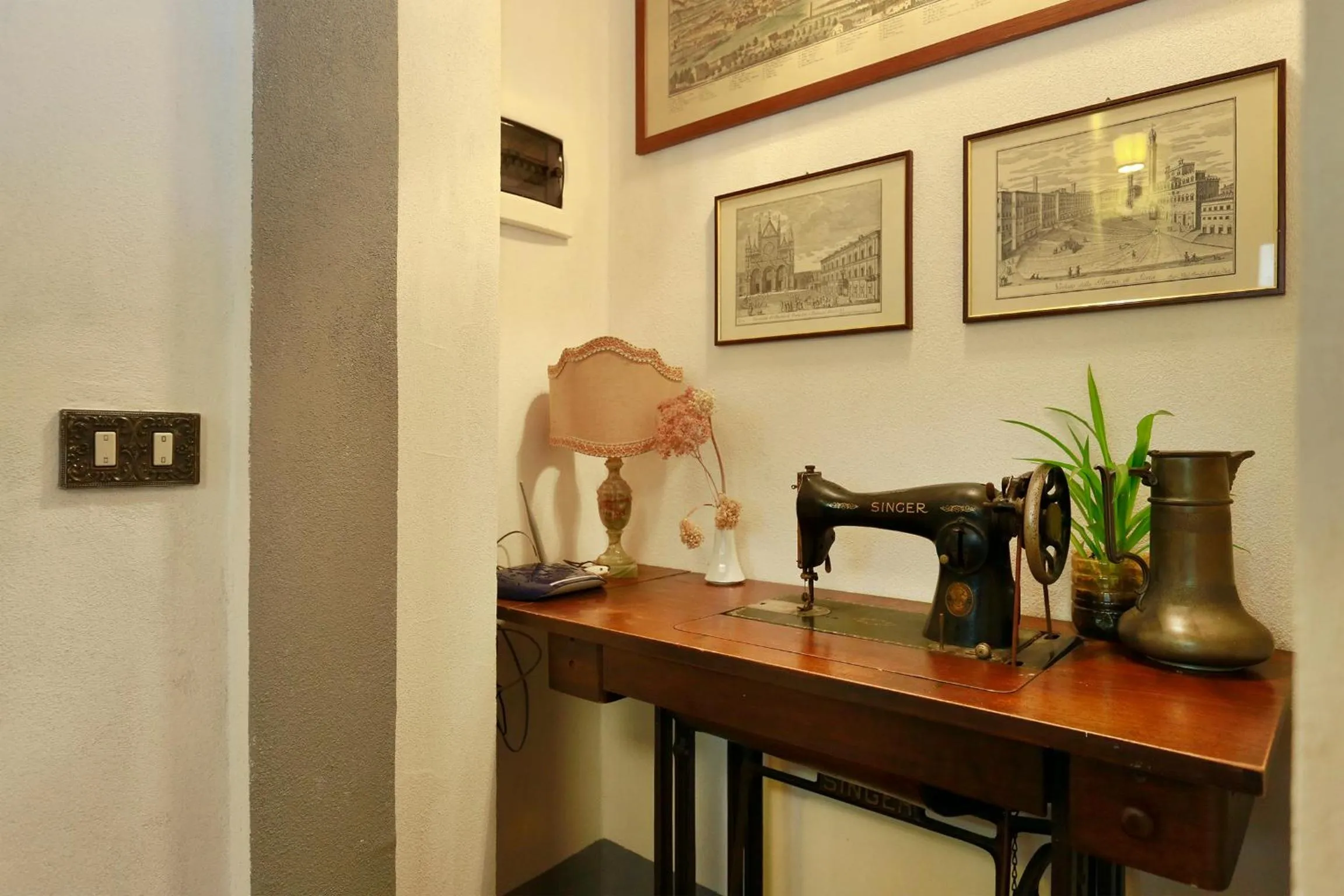 Decorative detail in Florence Pitti Loft