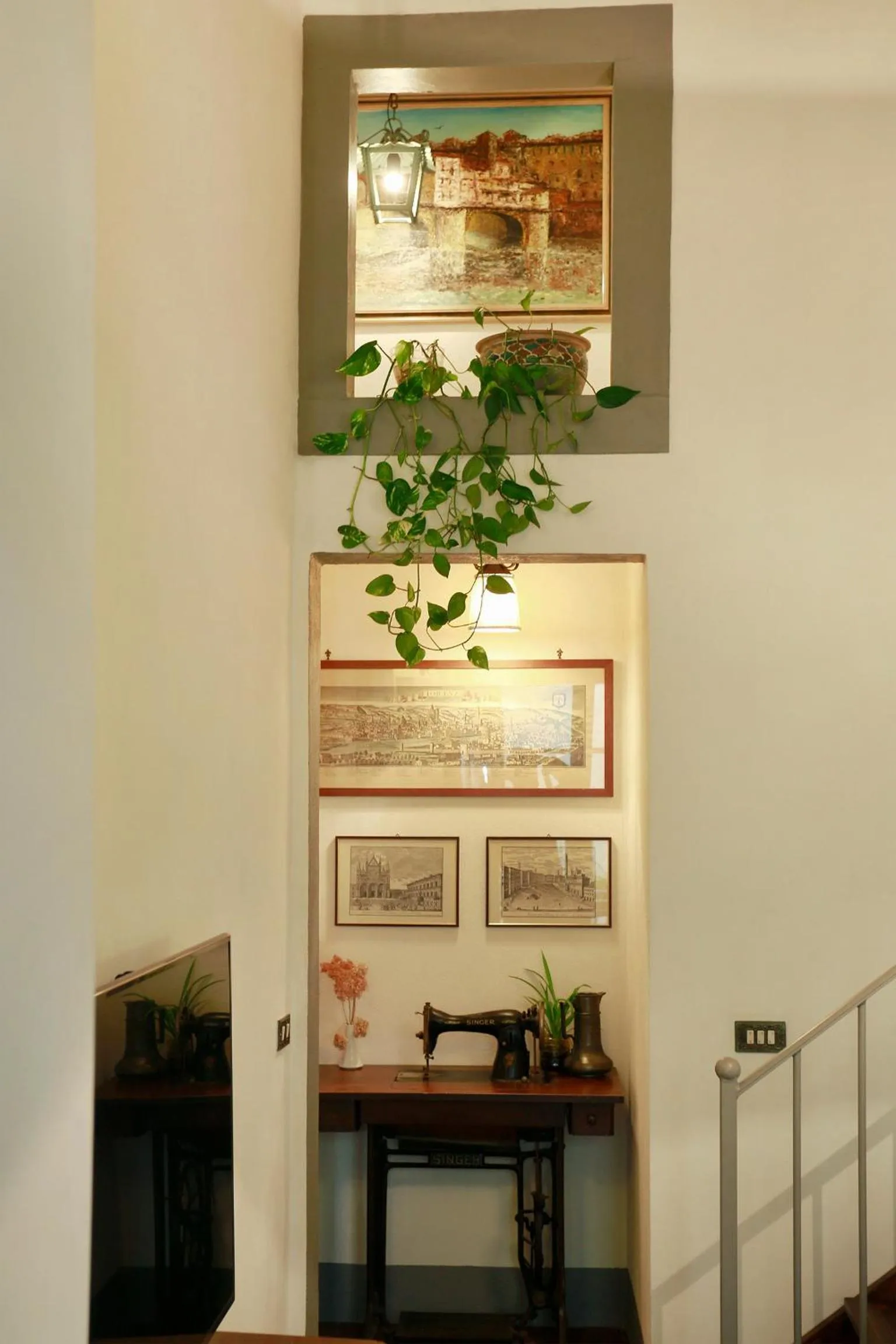 Decorative detail in Florence Pitti Loft