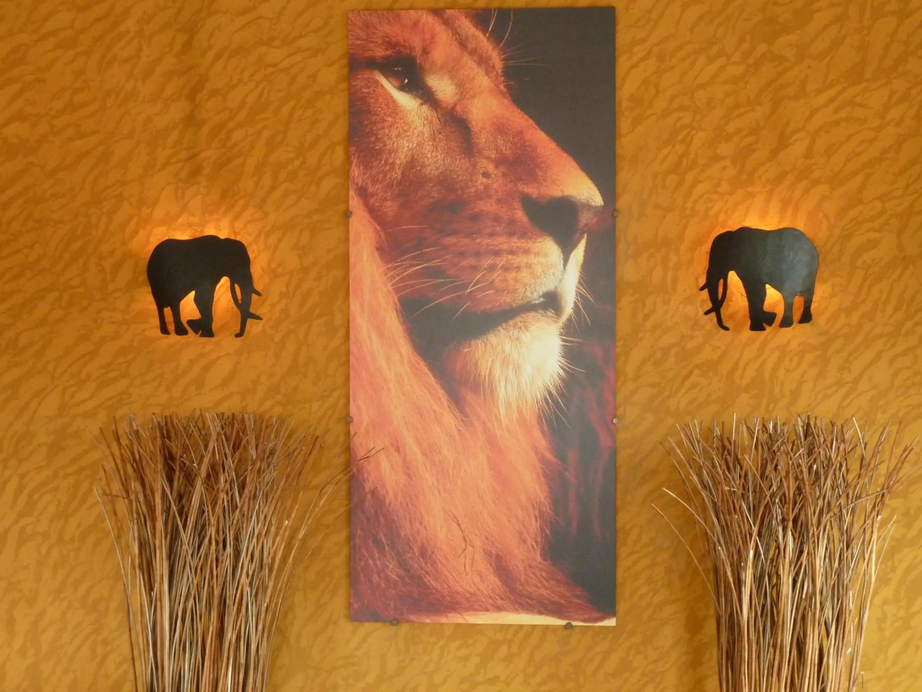 Decorative detail in Kactus Lodge