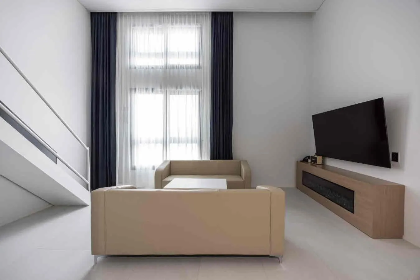 Living room in Pyeongtaek Hotel The Gray Songtan