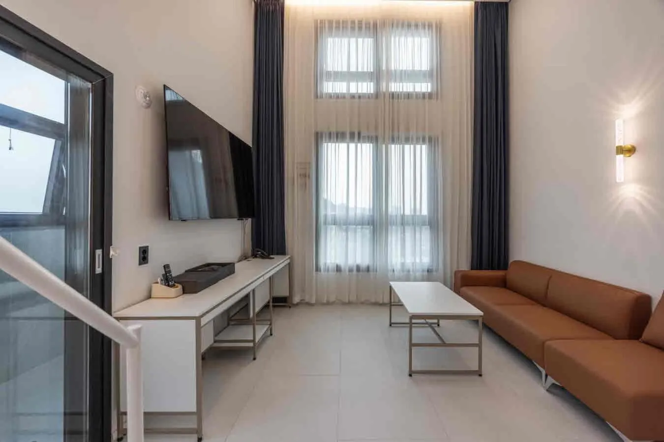 Living room in Pyeongtaek Hotel The Gray Songtan