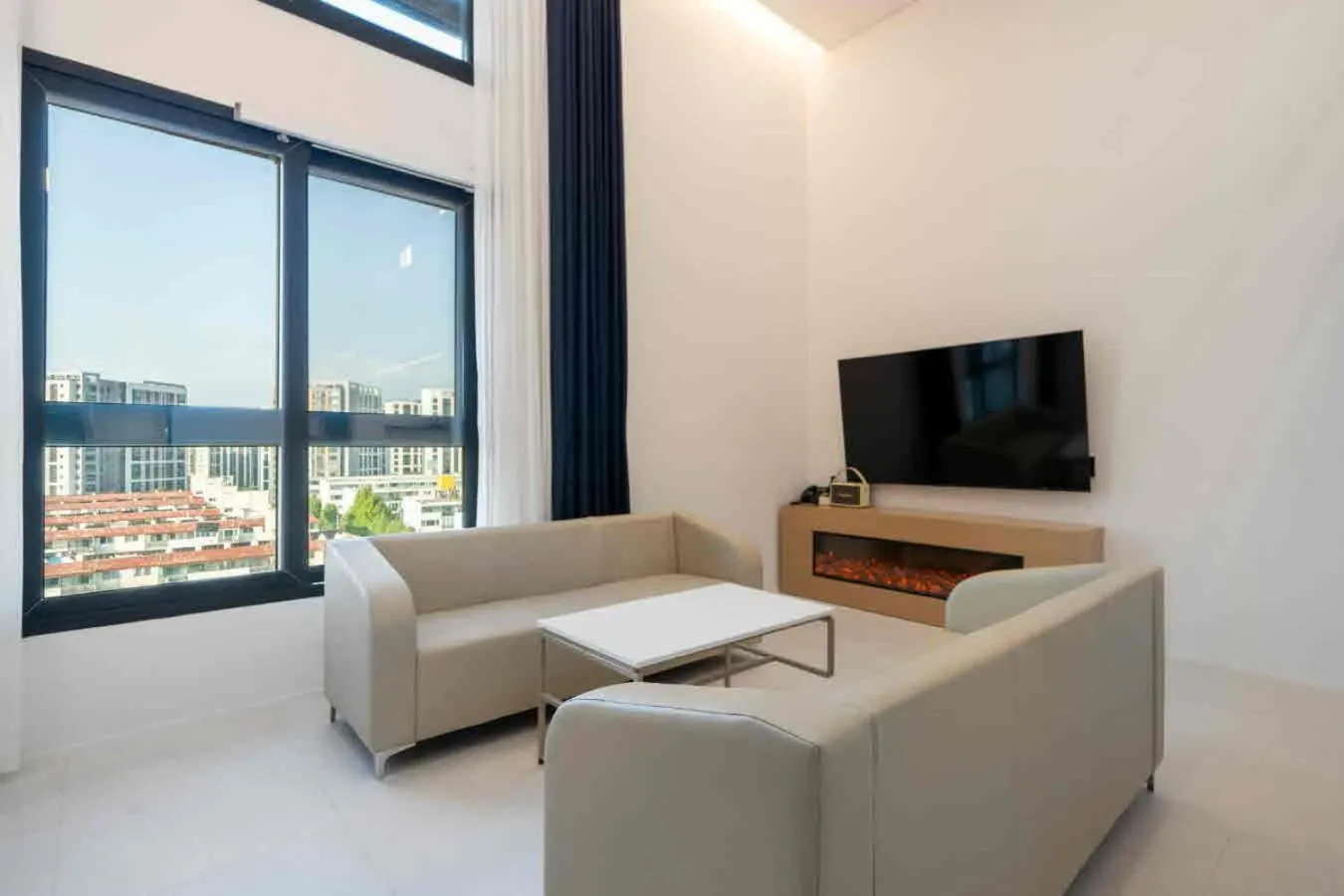 Living room in Pyeongtaek Hotel The Gray Songtan