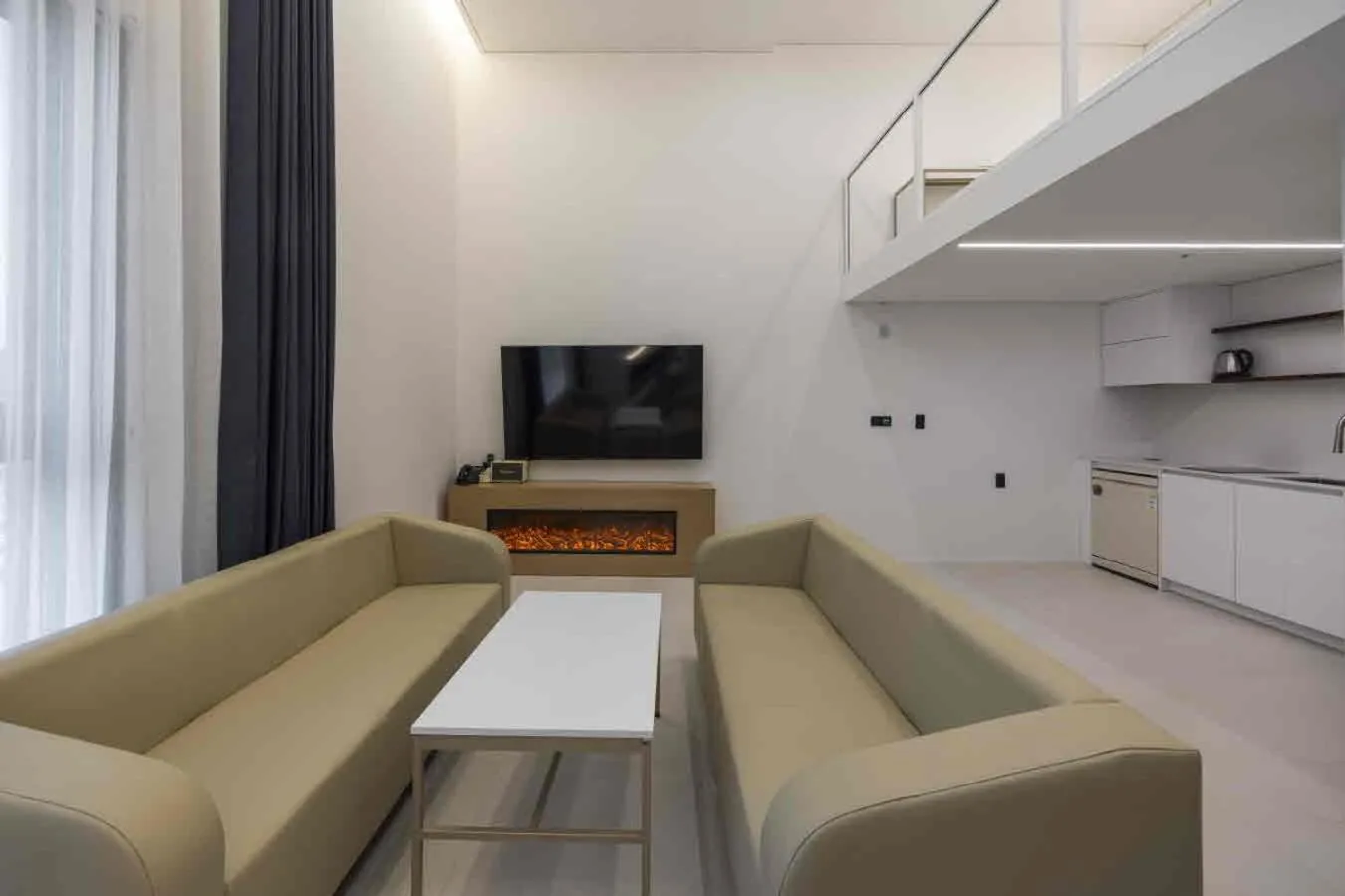 Living room in Pyeongtaek Hotel The Gray Songtan