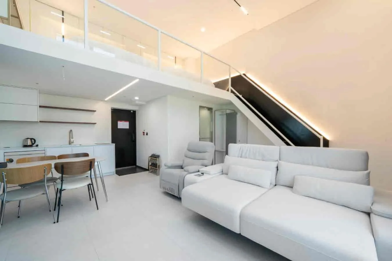 Living room in Pyeongtaek Hotel The Gray Songtan